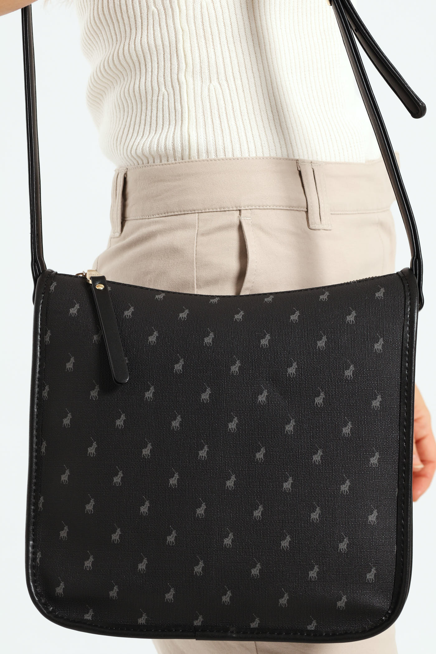 Panama Crossbody Bag - Black - Image 3