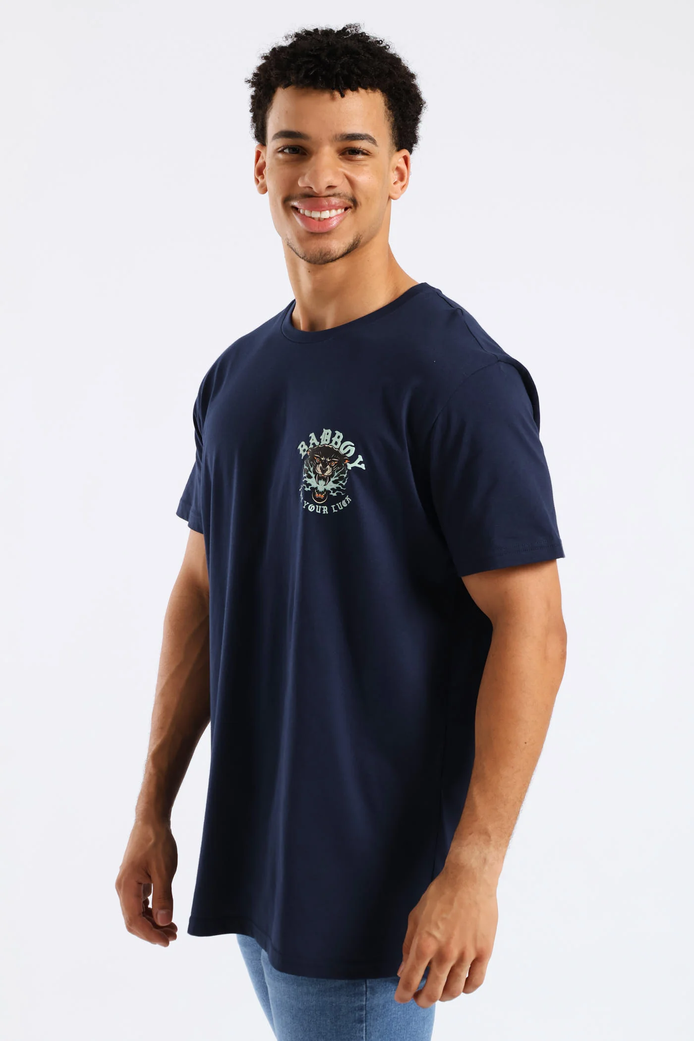 Panther 2 Tee - Navy - Image 3