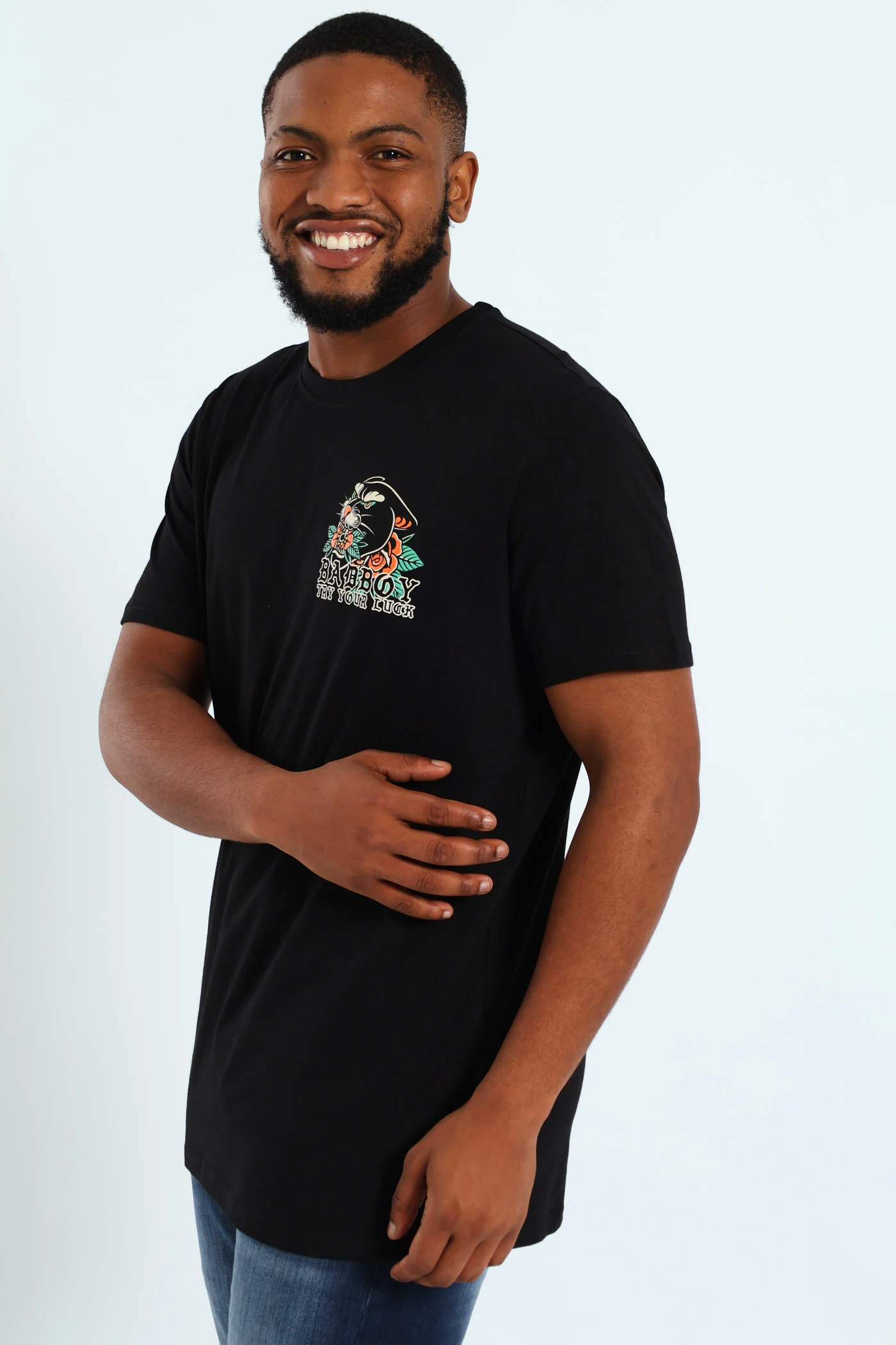 Panther Try Your Luck Tee - Black - Image 3