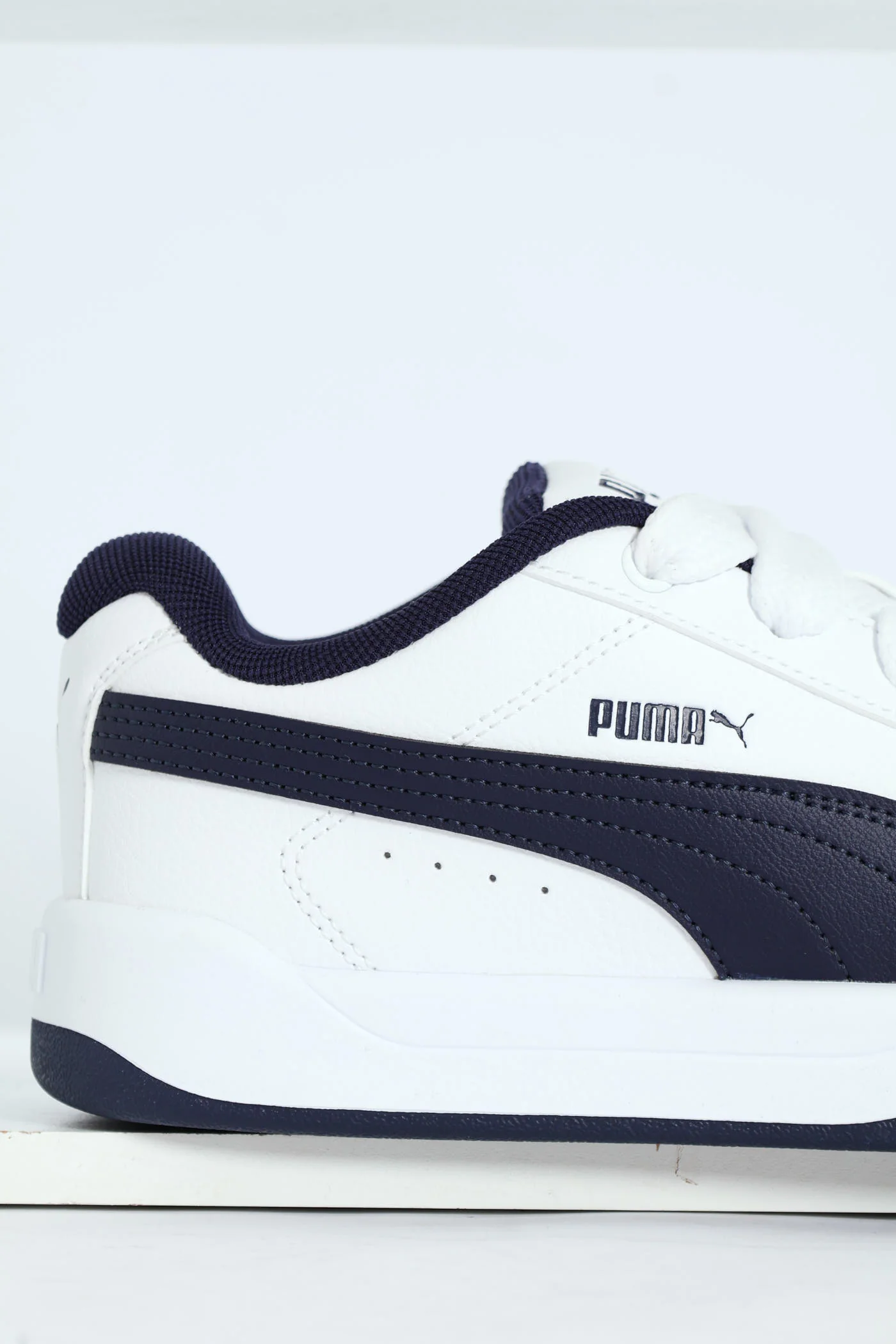 Park Lifestyle Easy Chunky Sneaker - White/Navy - Image 4