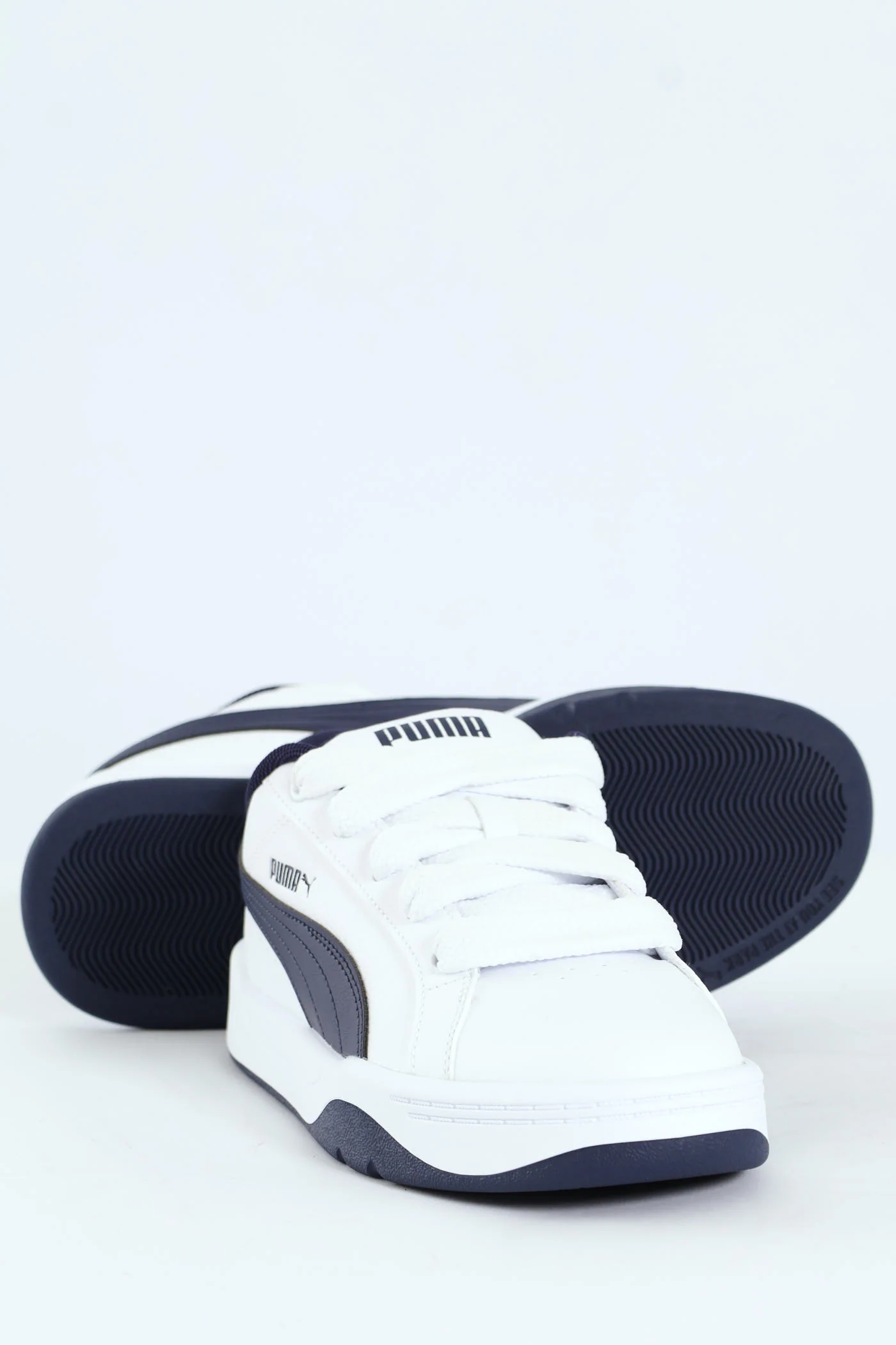 Park Lifestyle Easy Chunky Sneaker - White/Navy - Image 6