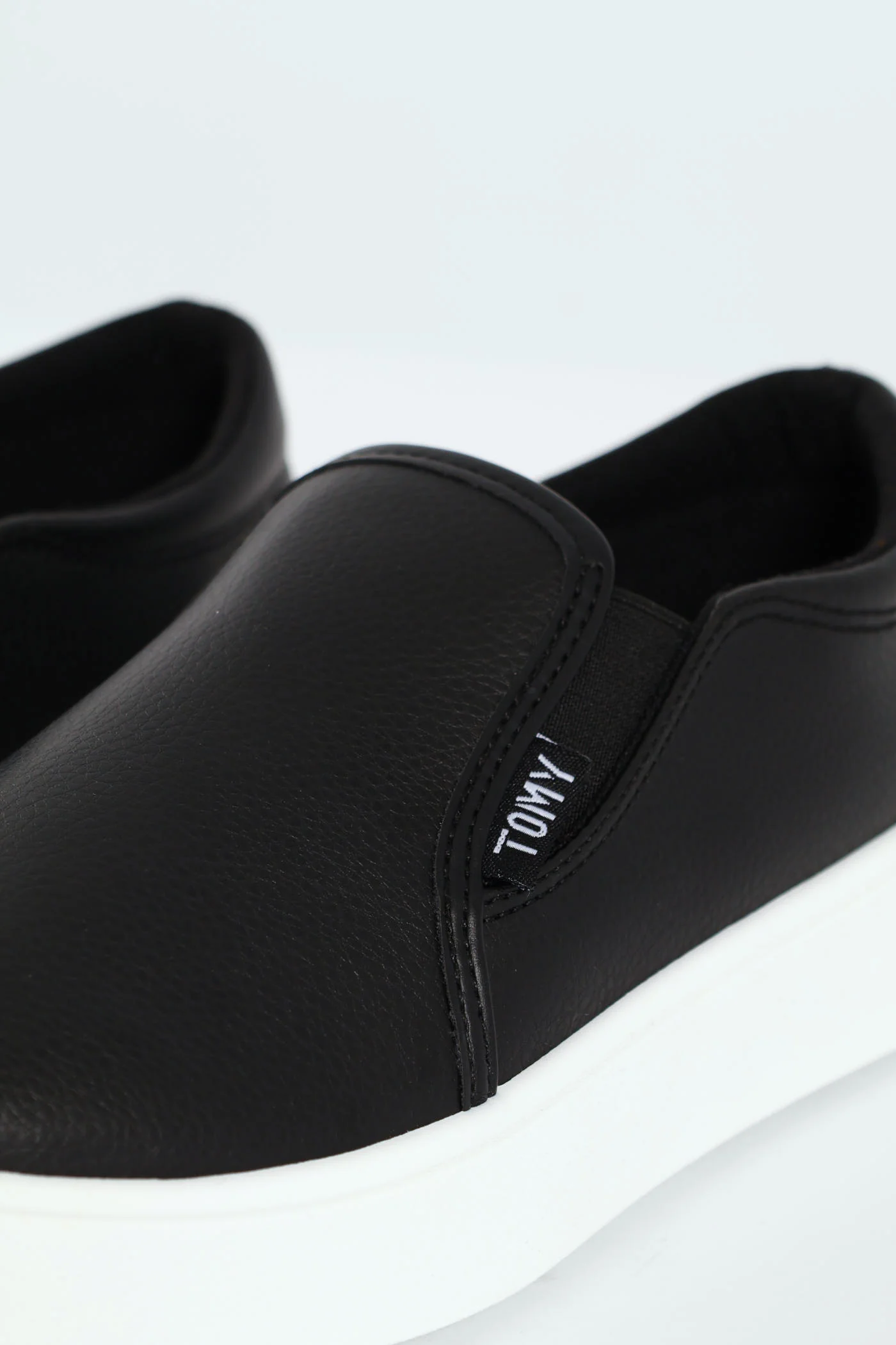 Parker Side Gusset Slip On - Black - Image 2