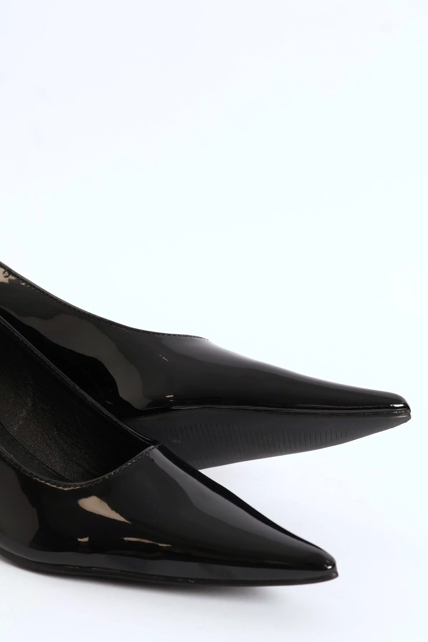 Patent Court Heel - Black - Image 2
