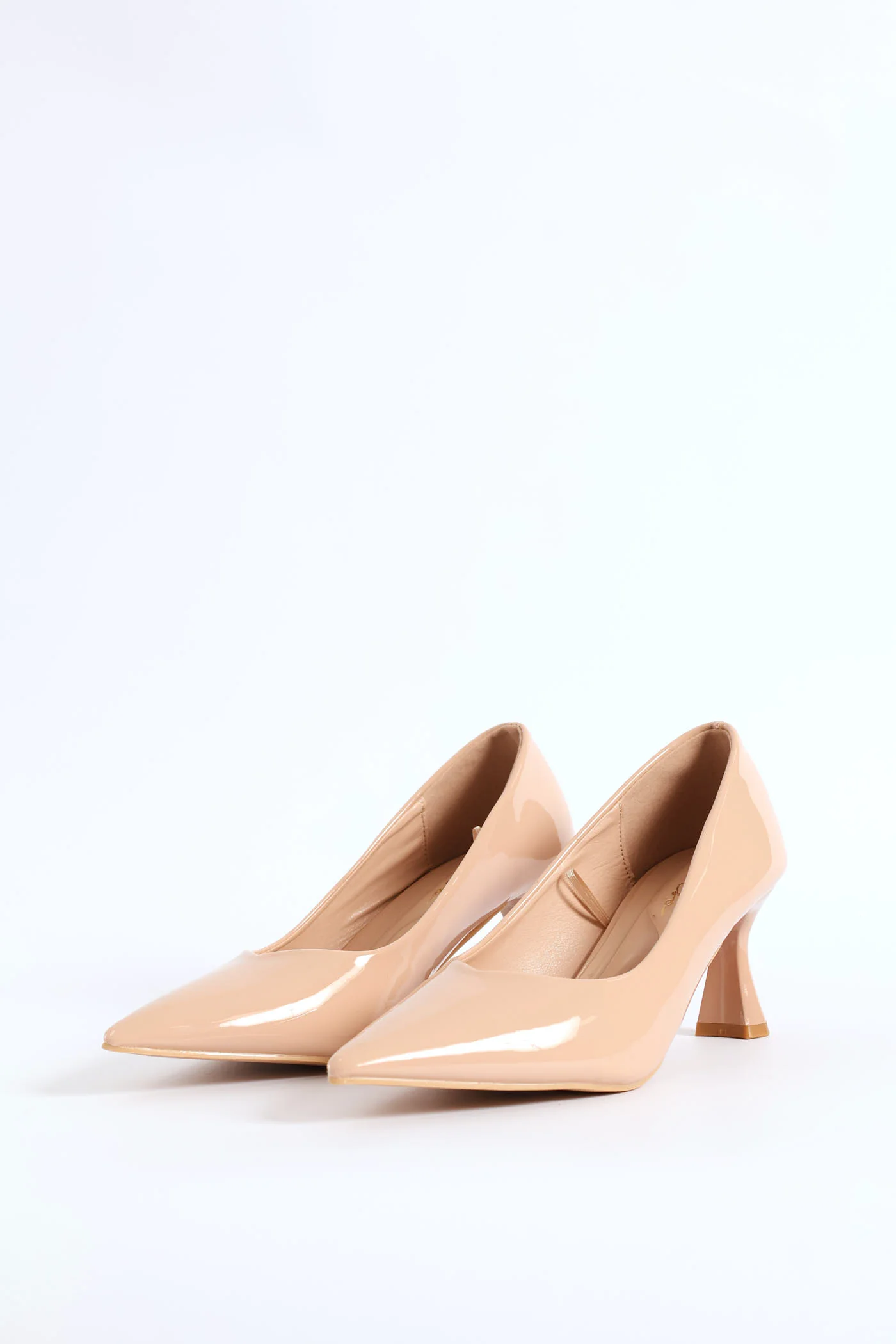Patent Court With Shaped Heel - Blush - Image 3