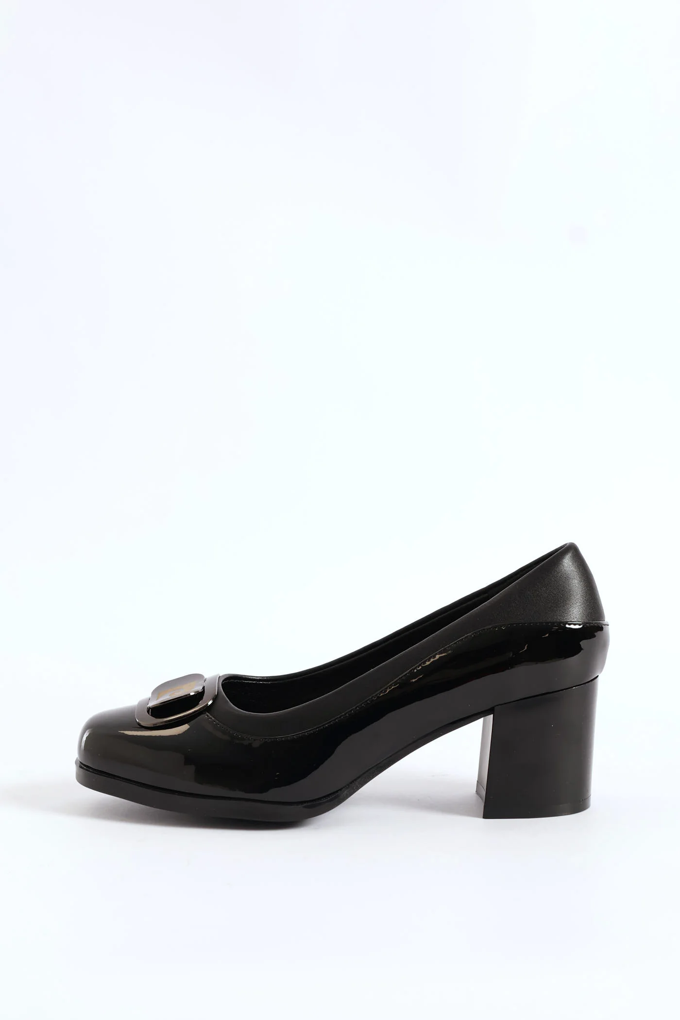 Patent Logo Heel - Black - Image 5
