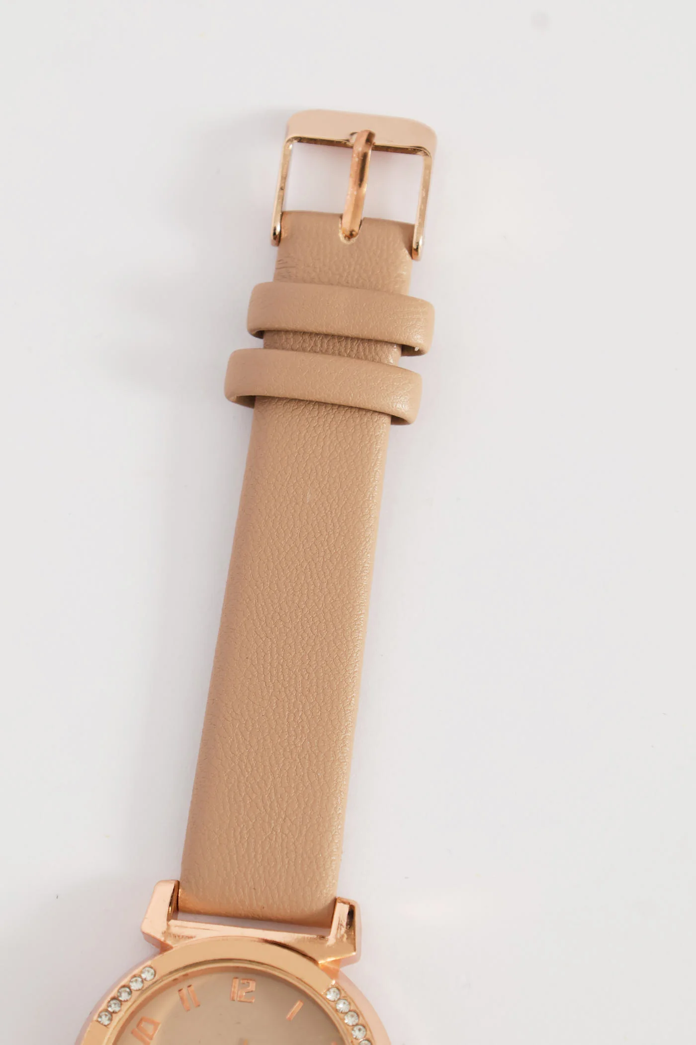 Pattern Dial Watch - Tan - Image 3