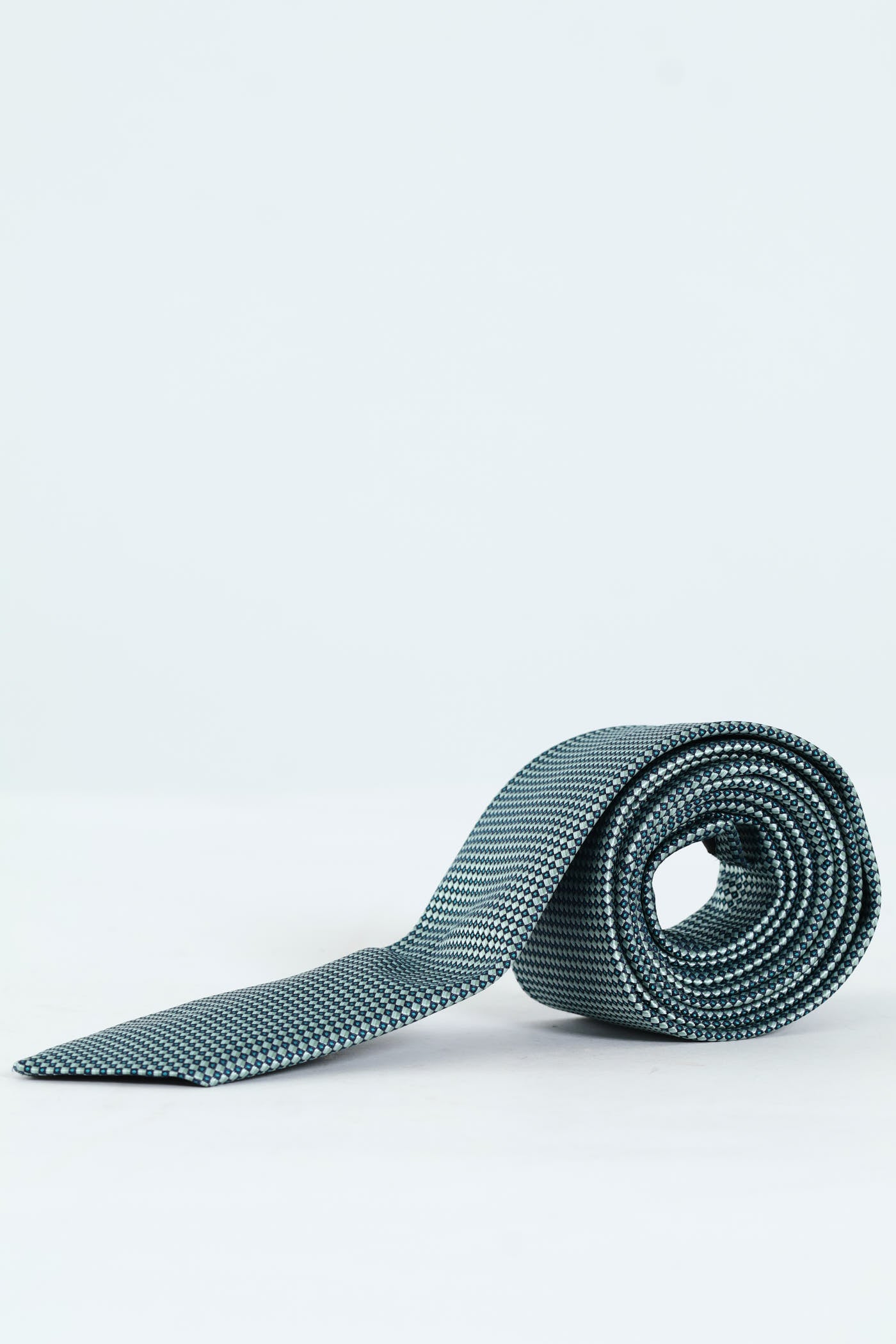 Patterned Tie - Green - Image 3