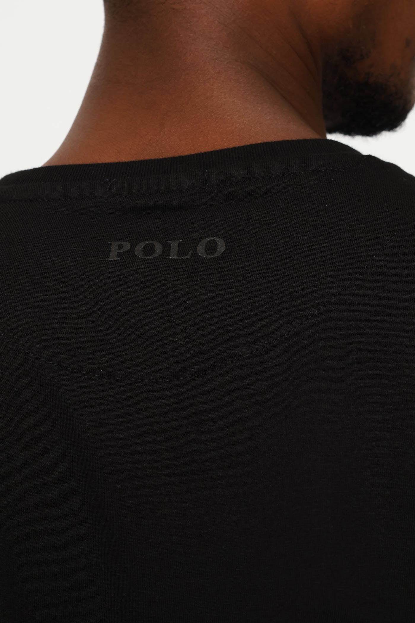Paul Long Sleeve Tee - Black - Image 2
