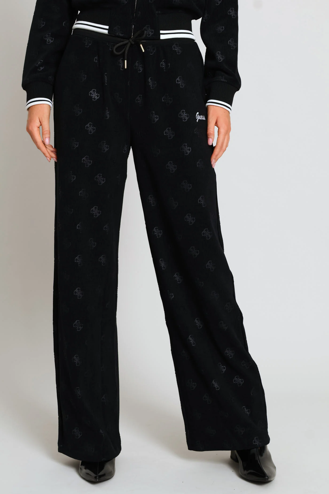 Paulina Wide Leg Pants - Black - Image 3