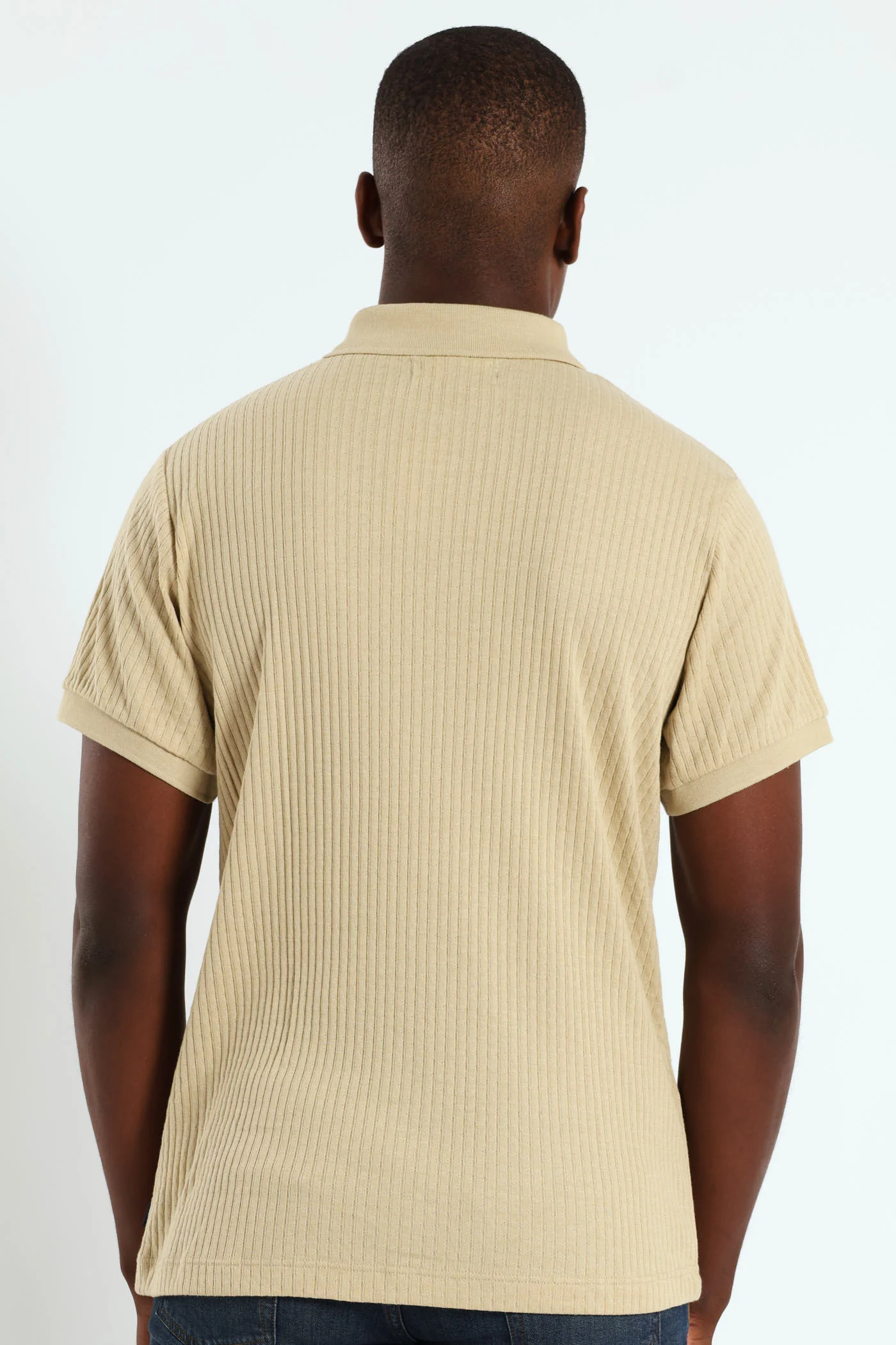 Pave Pointelle Golfer - Stone - Image 3