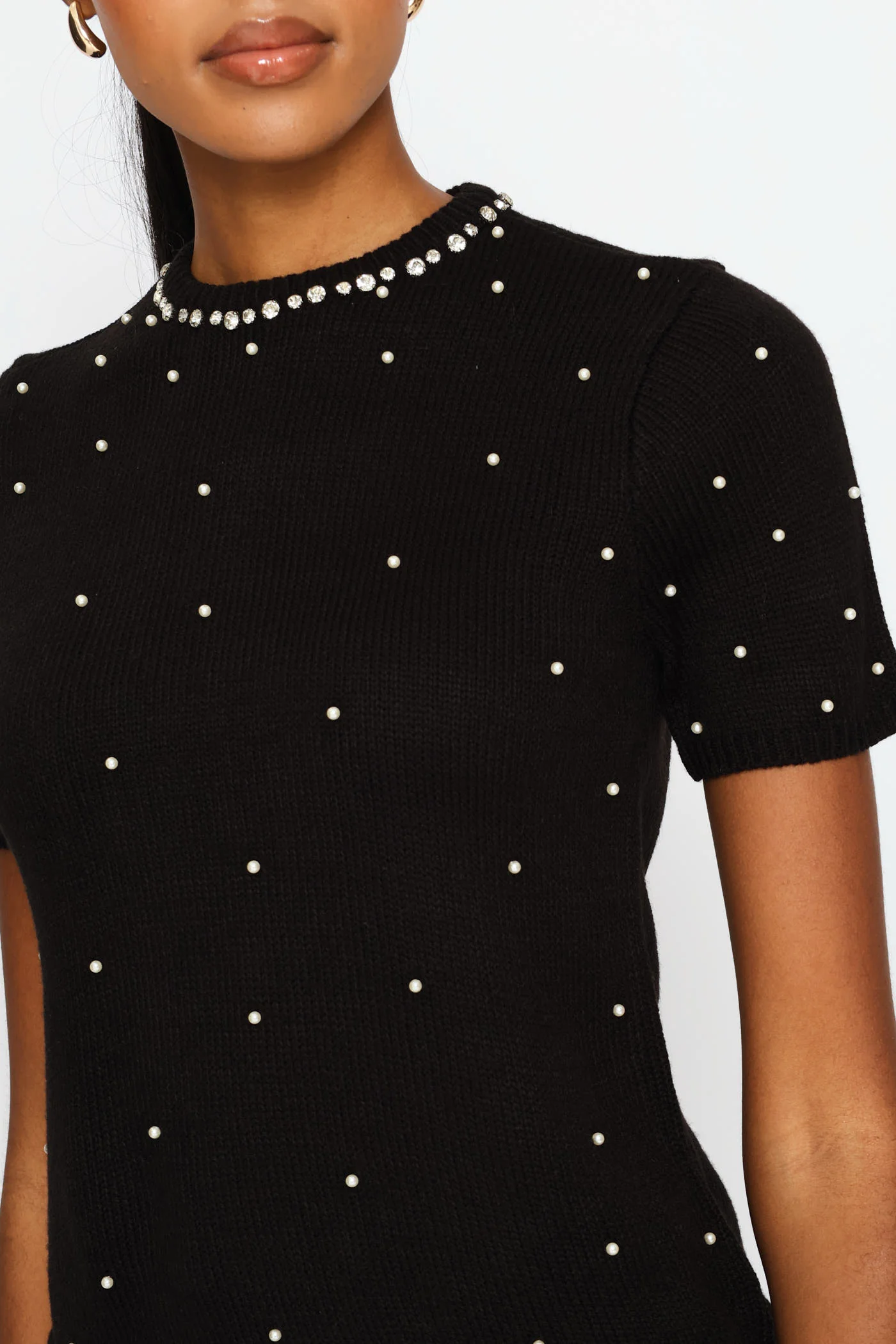 Pearl Pullover - Black - Image 2