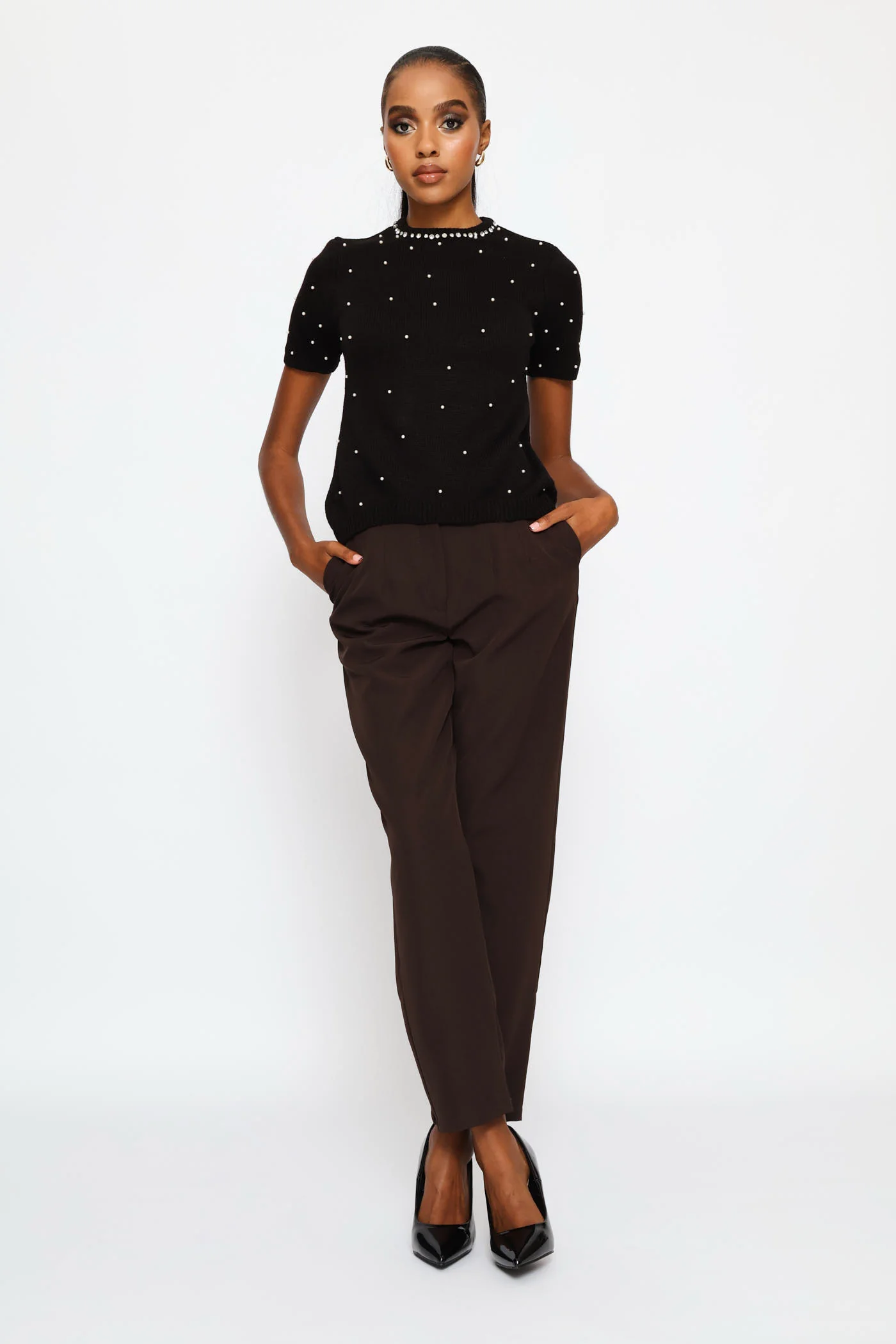 Pearl Pullover - Black - Image 6