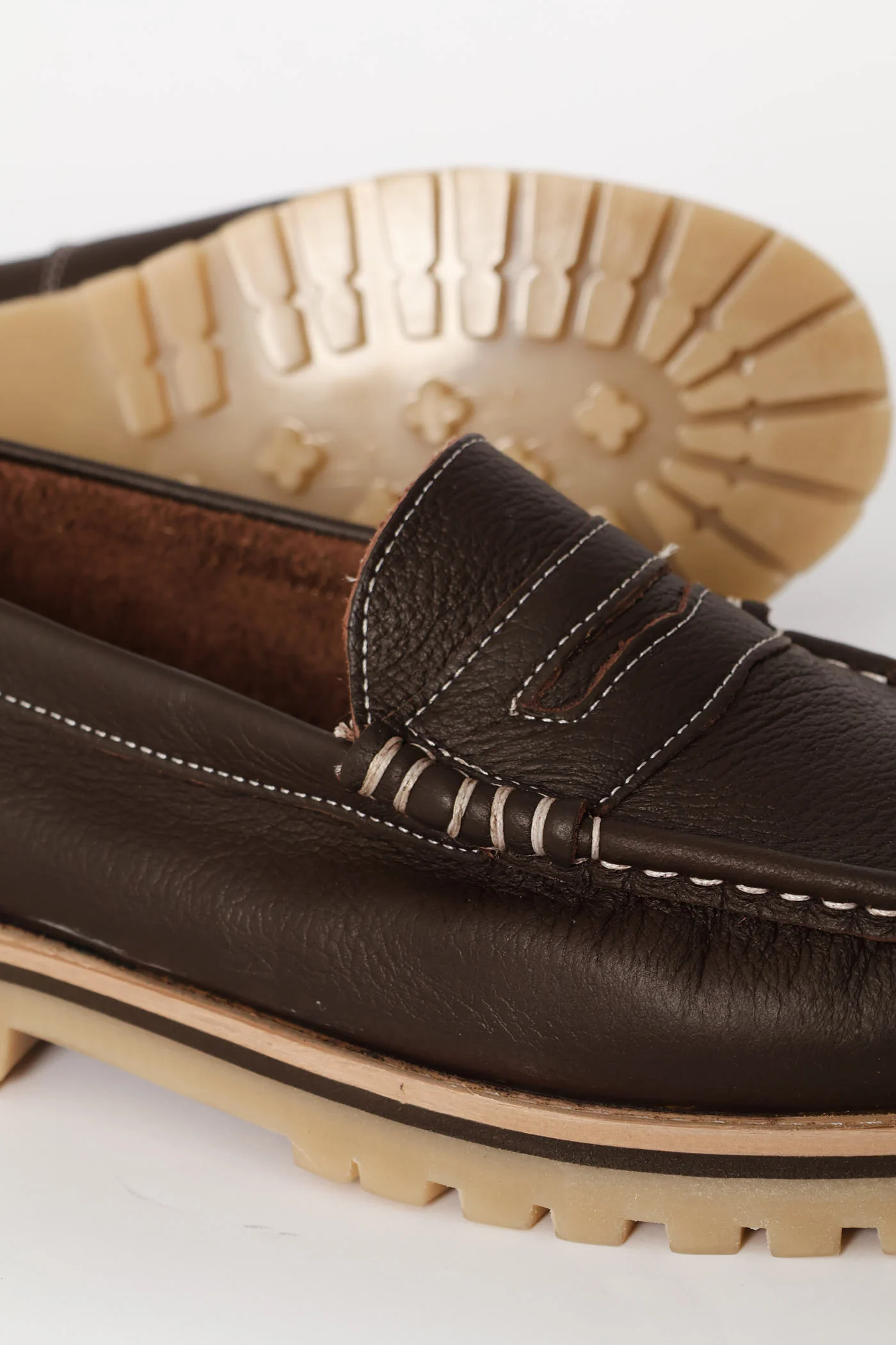 Penny Moccasin Loafer - Chocolate - Image 2