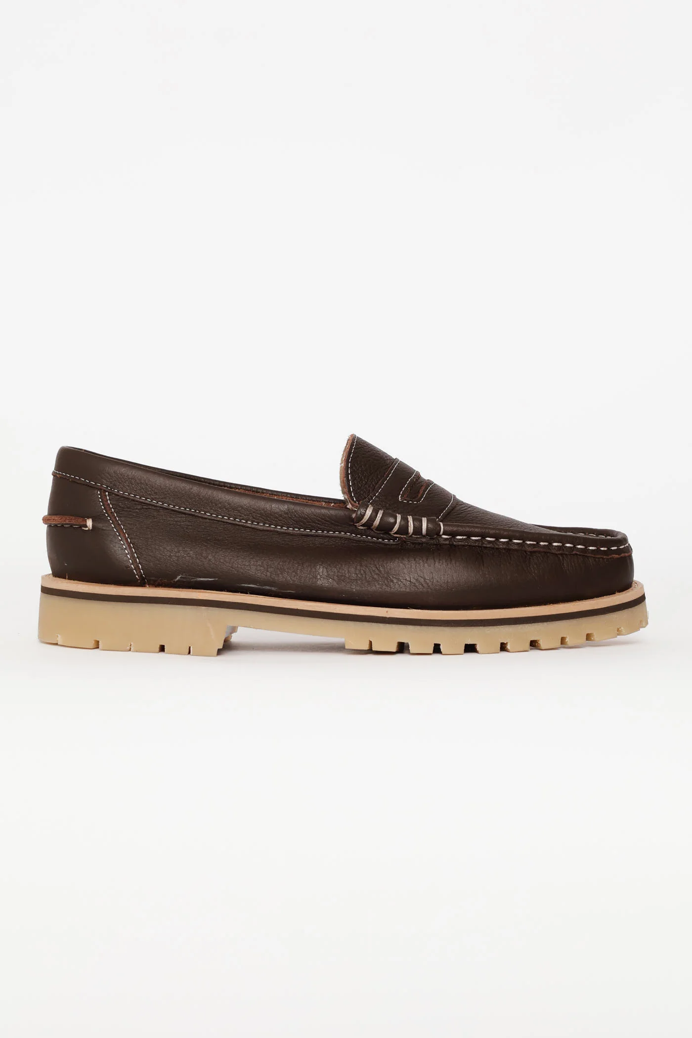 Penny Moccasin Loafer - Chocolate - Image 4
