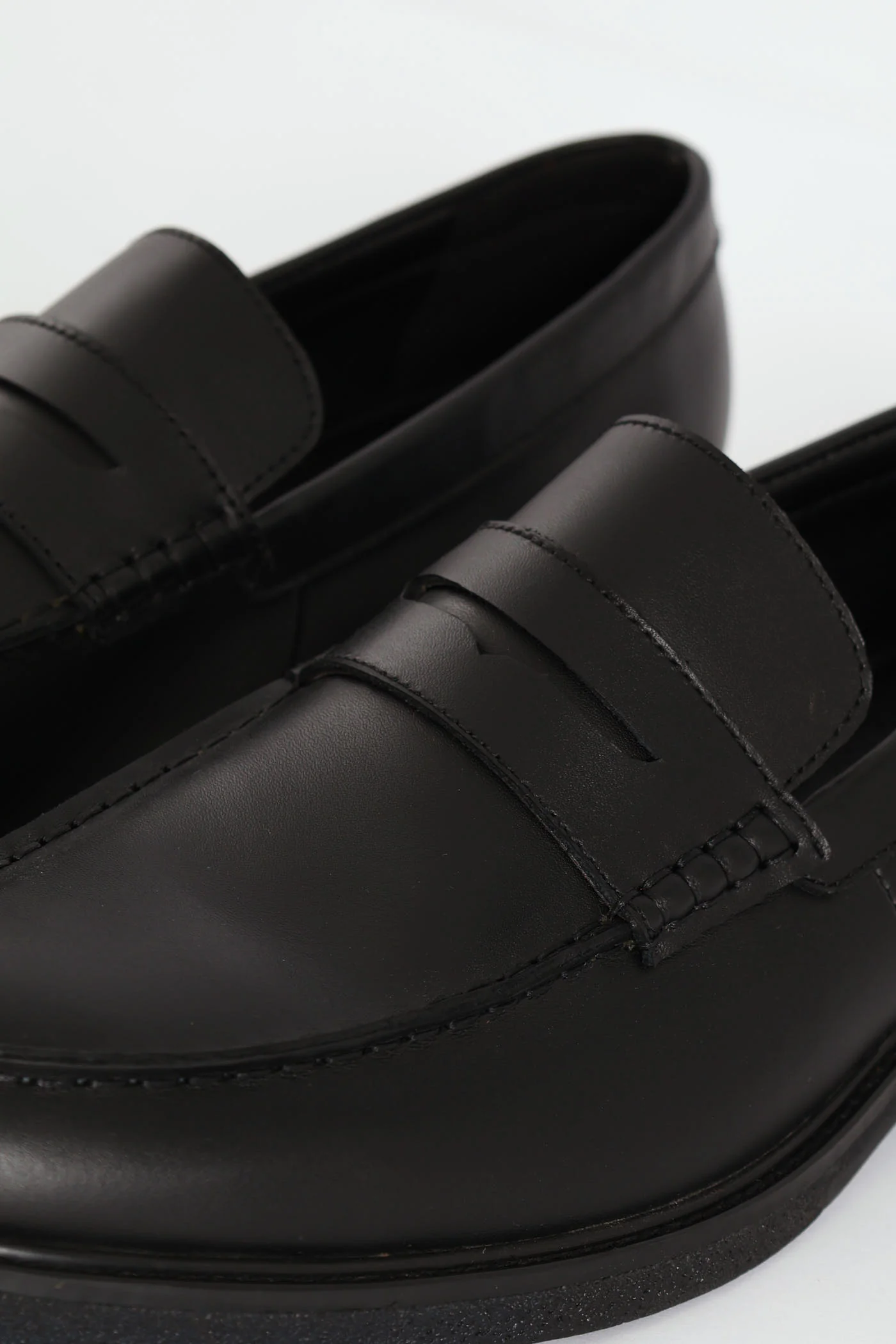 Penny Moccasin Formal Shoe - Black - Image 5