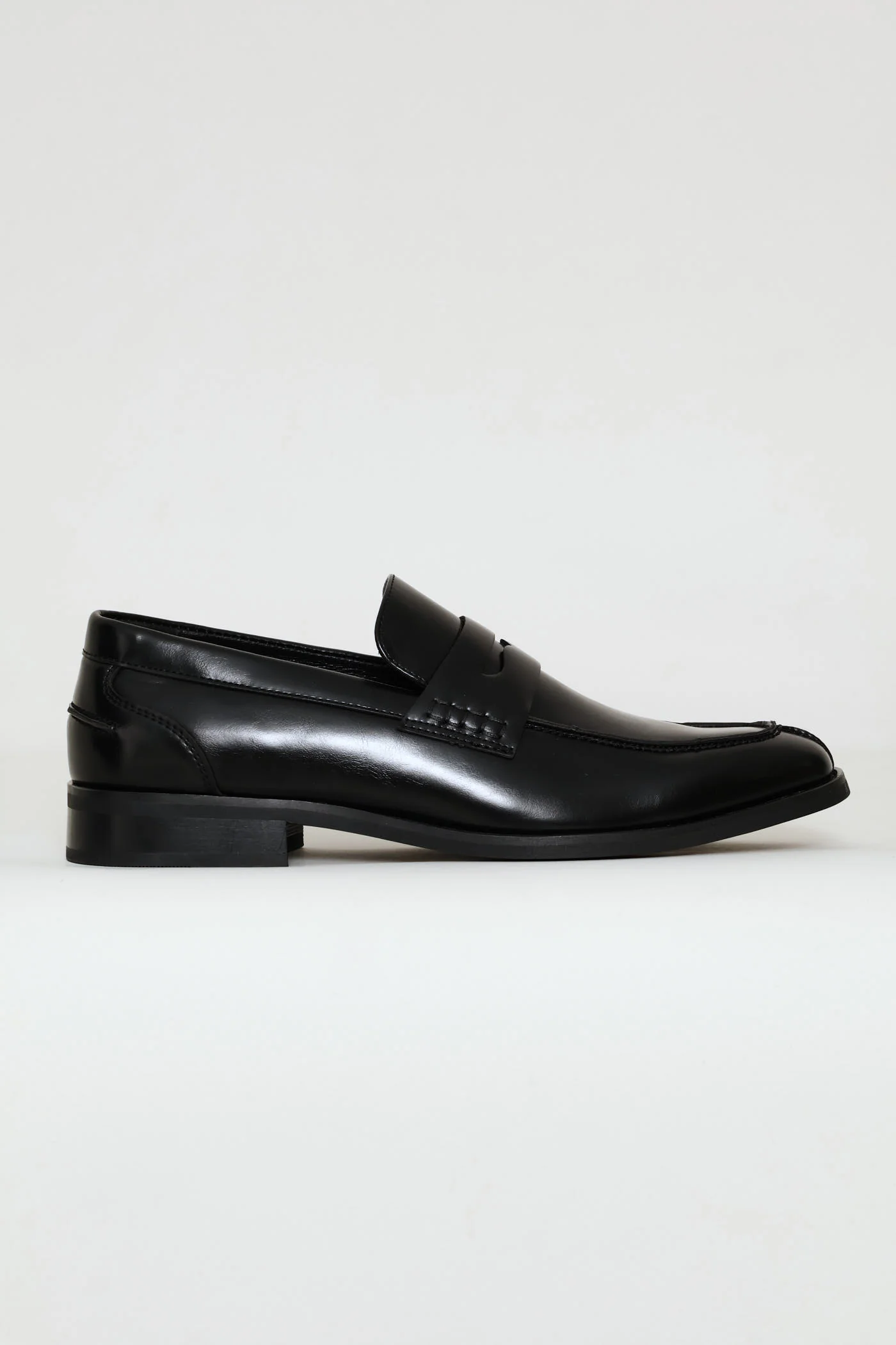 Penny Moccasin Formal Slip On - Black - Image 2