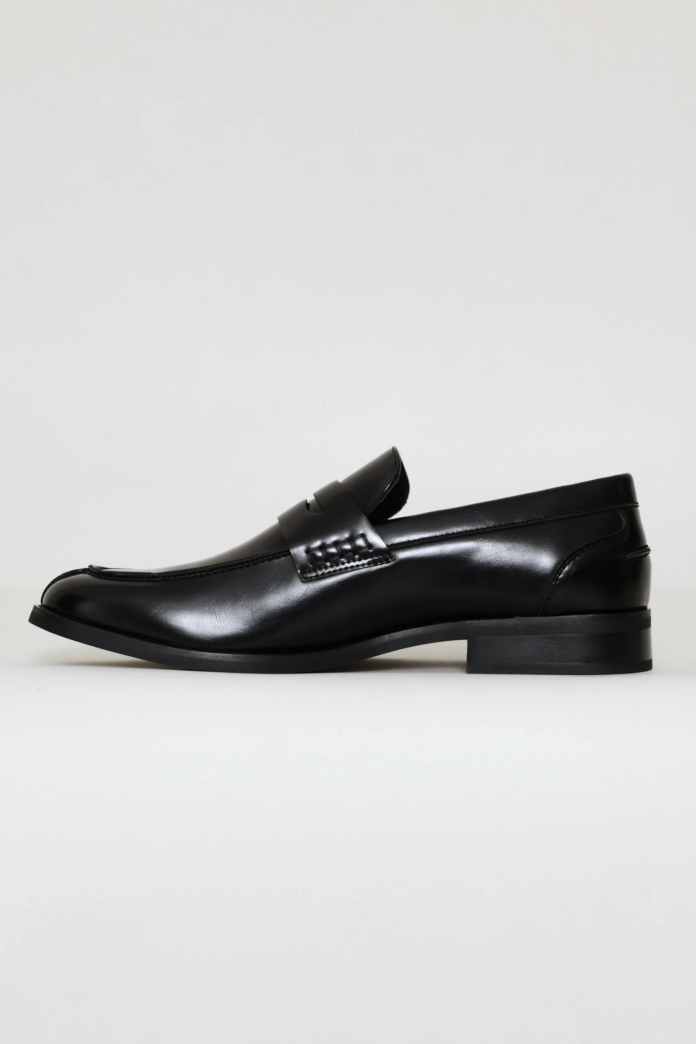 Penny Moccasin Formal Slip On - Black - Image 3