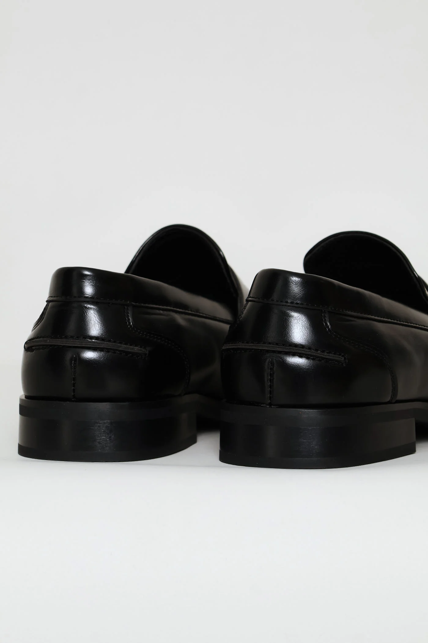 Penny Moccasin Formal Slip On - Black - Image 6