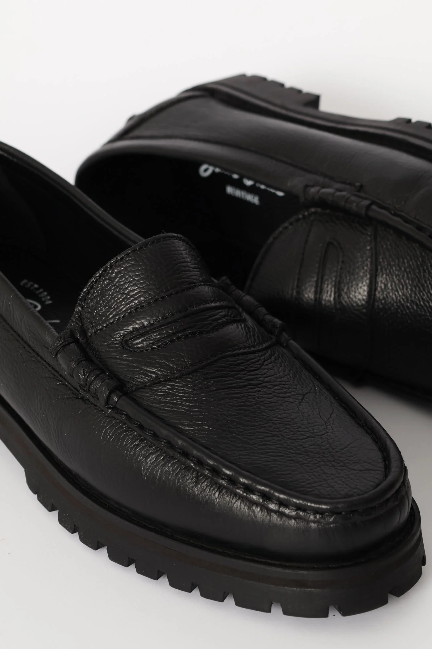 Penny Moccasin Loafer - Black - Image 2