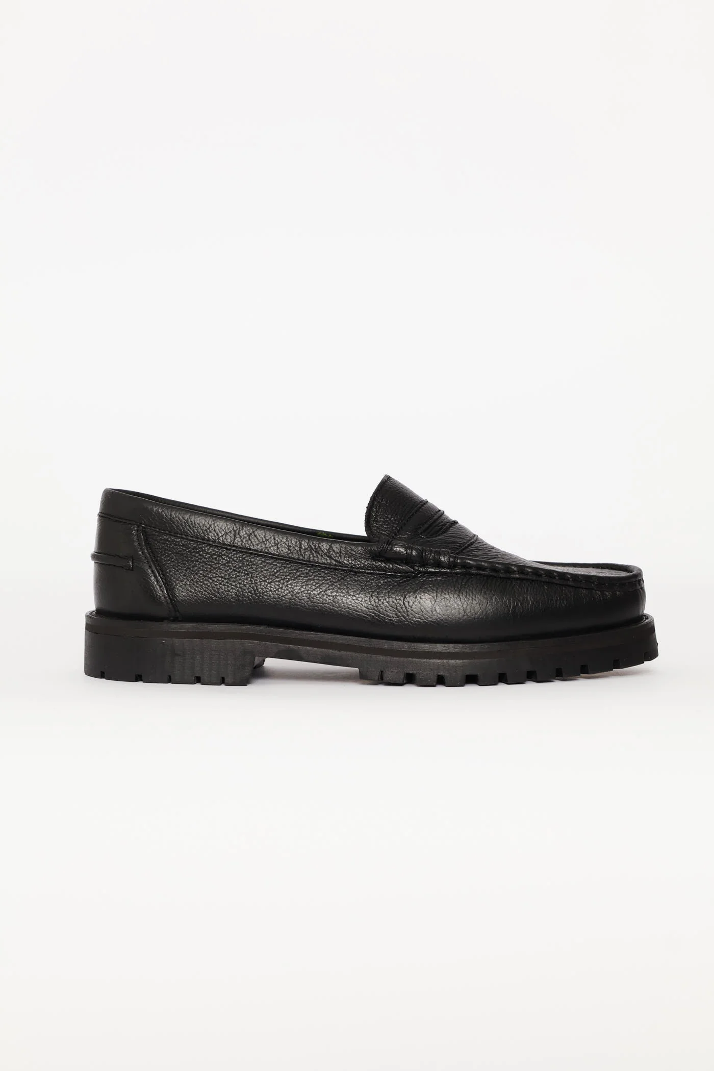 Penny Moccasin Loafer - Black - Image 3