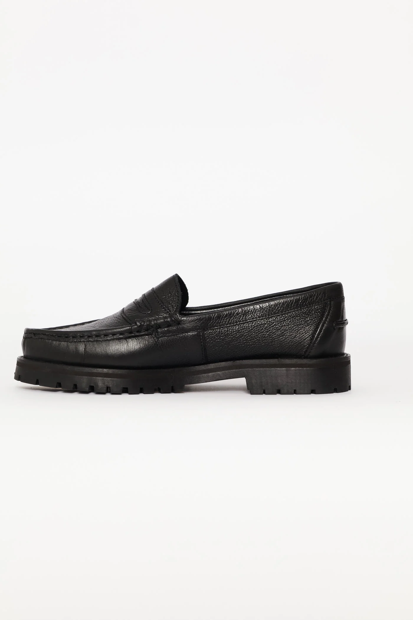 Penny Moccasin Loafer - Black - Image 4