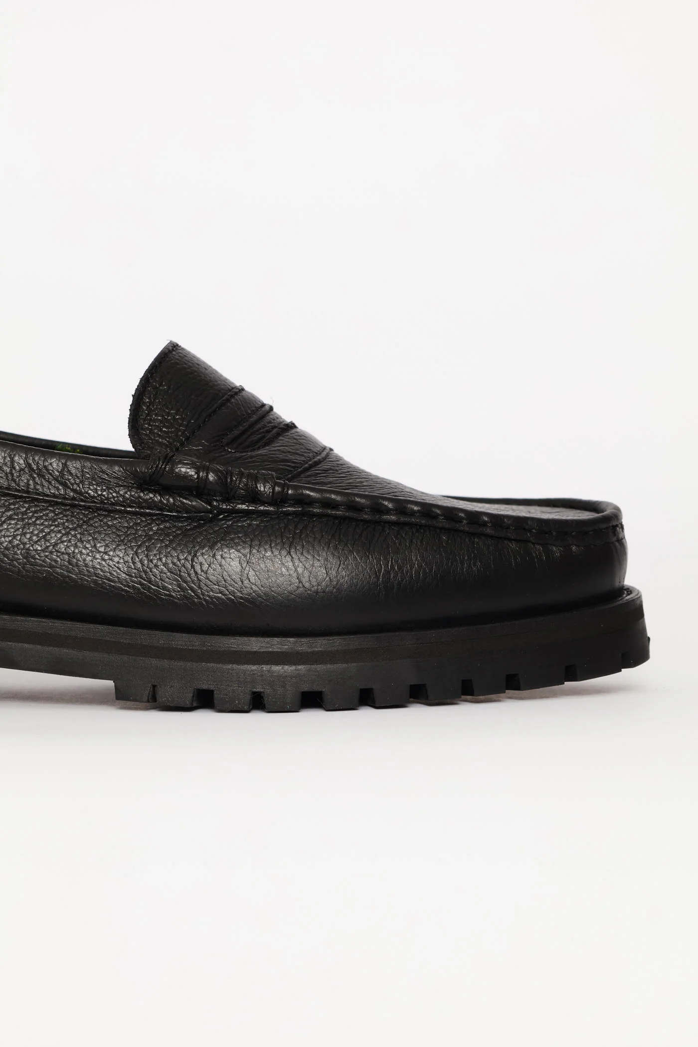 Penny Moccasin Loafer - Black - Image 5