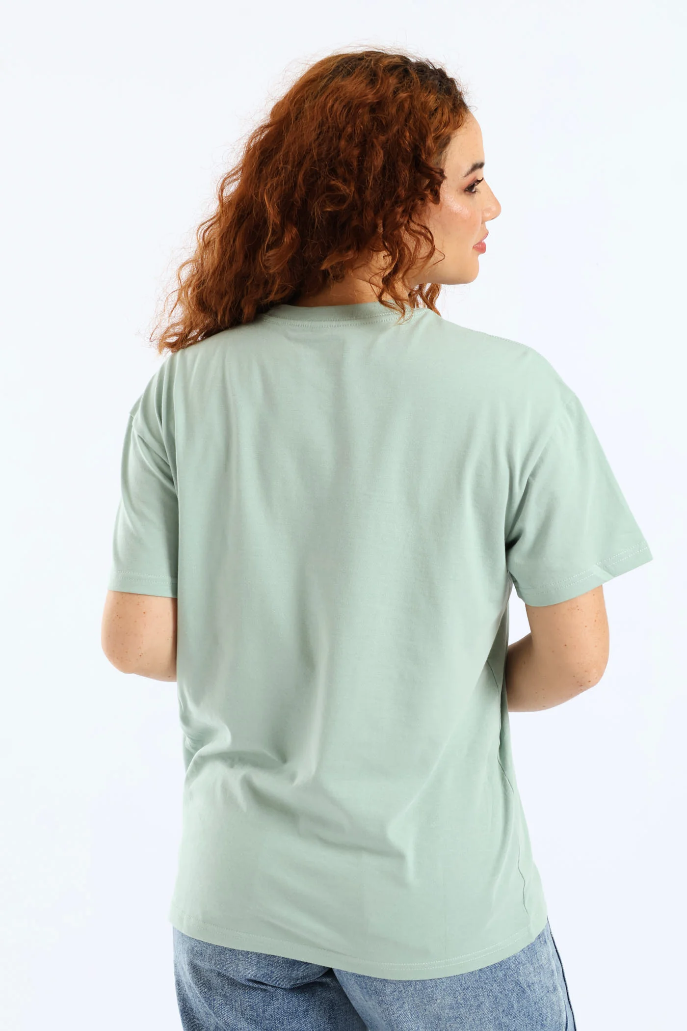 Perforate Oversized Shirt - Olive - Image 4