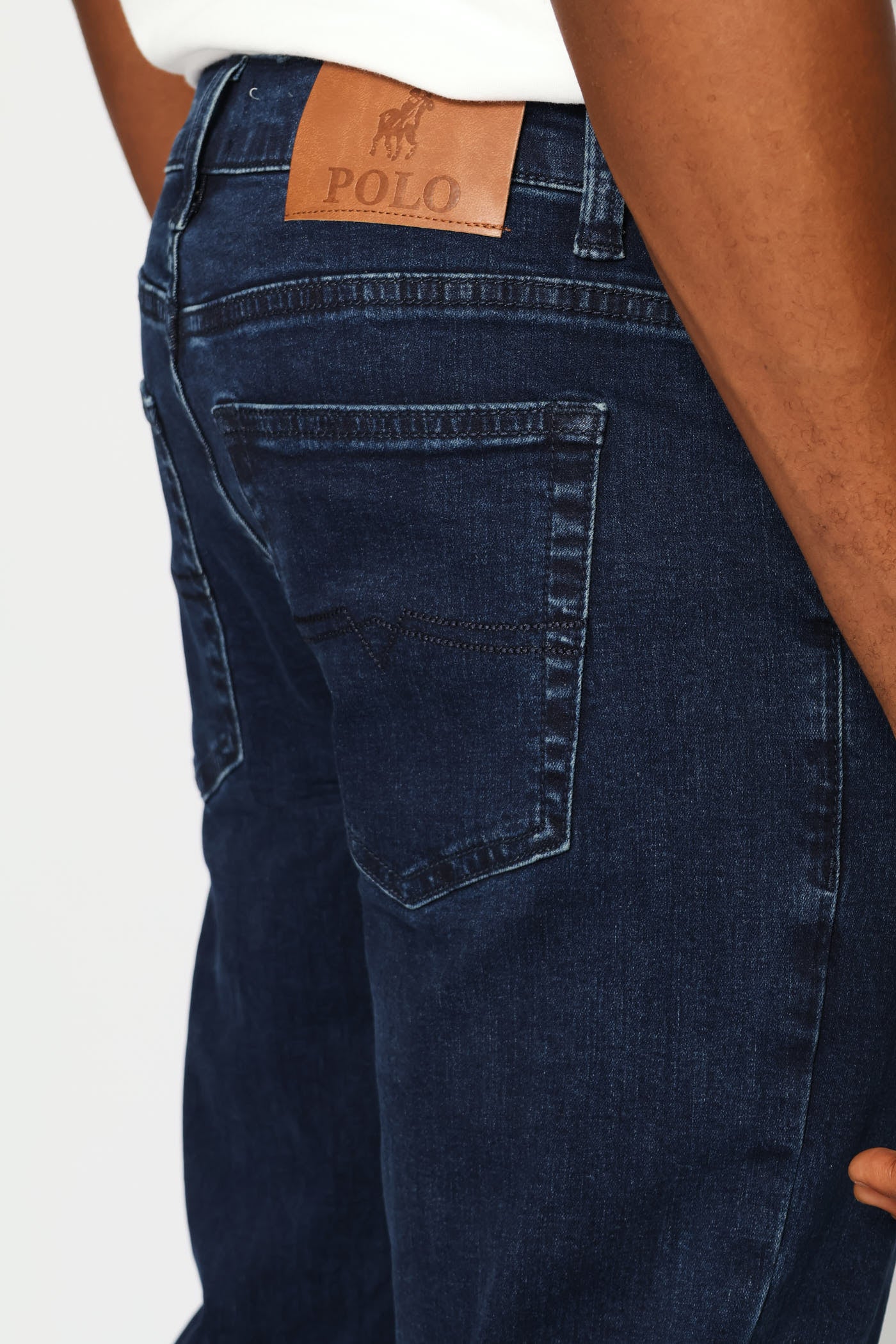 Peter Slim Leg Denim - Blue/Black - Image 6