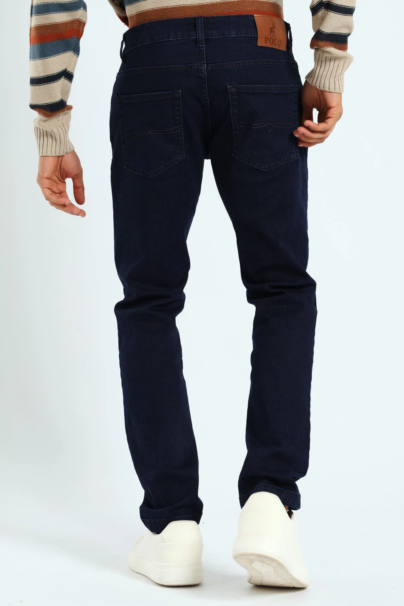 Peter Slim Leg Jean - Blue/Black - Image 2