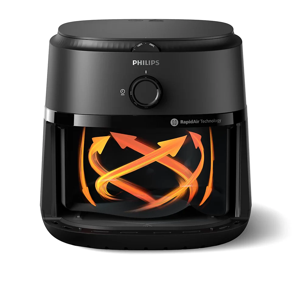 Philips 6.2L Black 1000 Series Analog Airfryer - Image 6