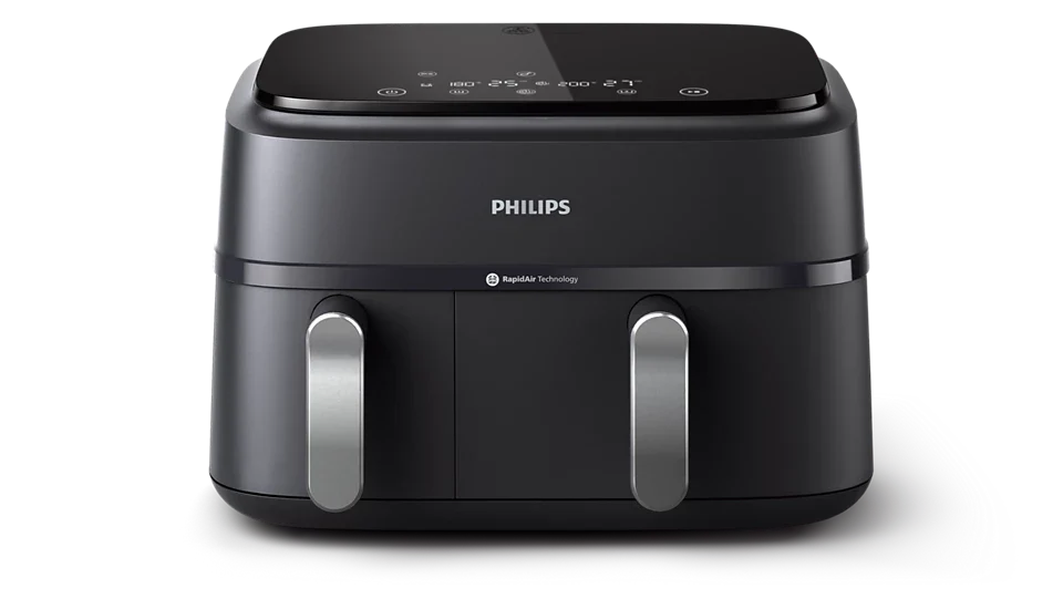 Phillips 9L Black Dual Basket Airfryer - Image 2