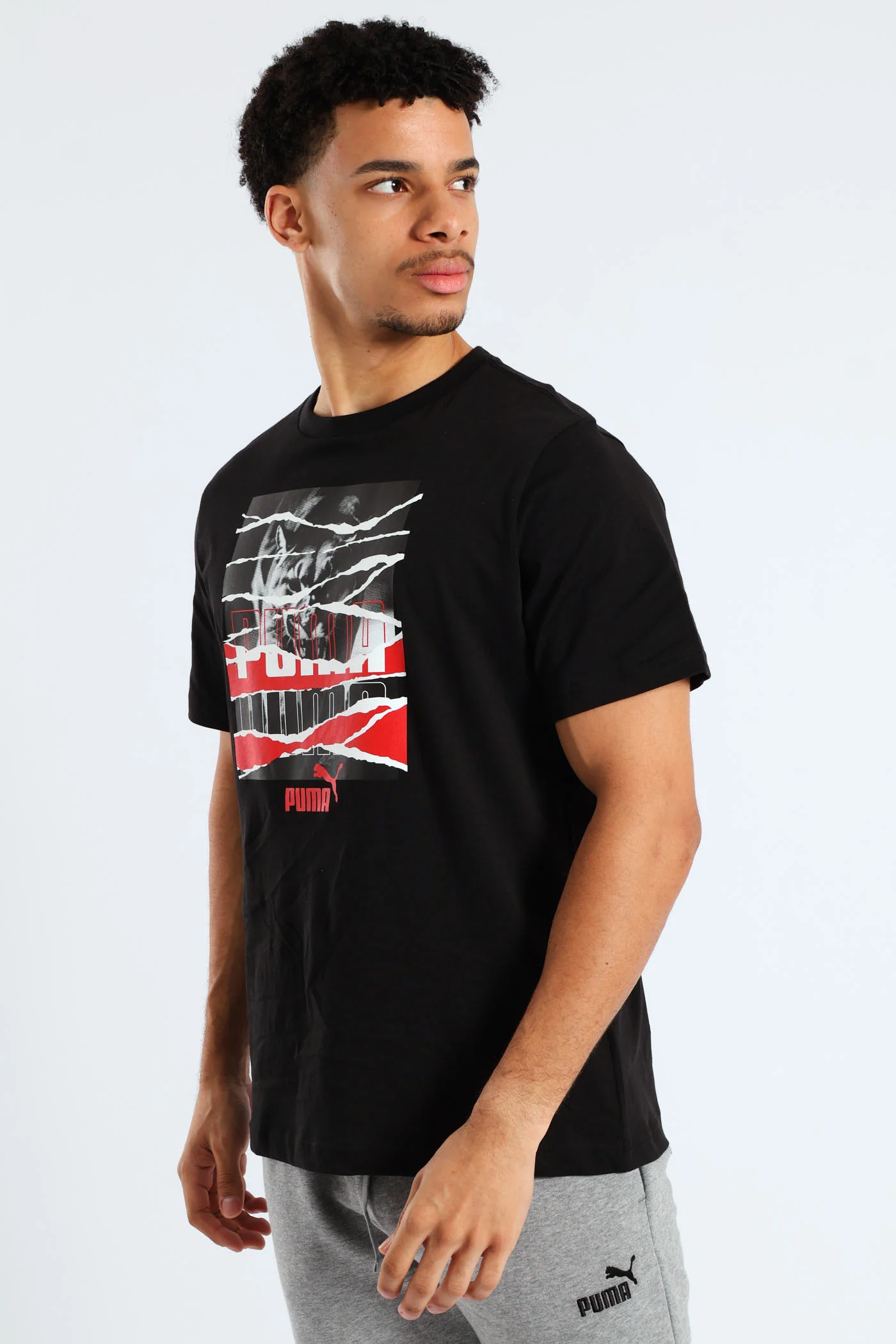 Photoprint Graphic Tee - Black - Image 2