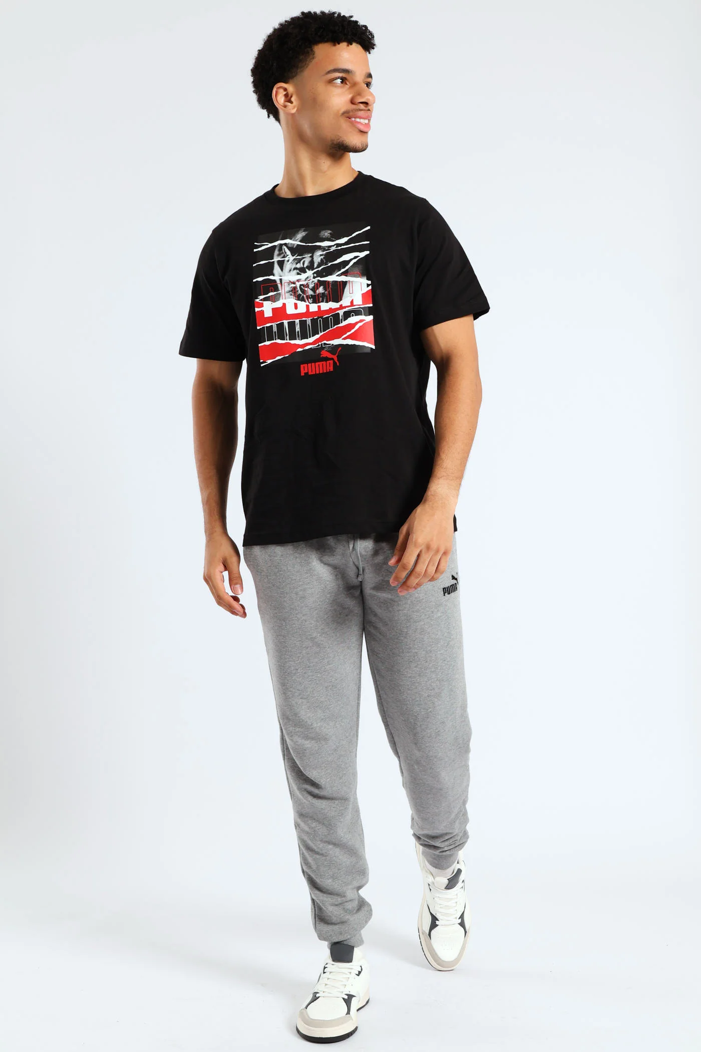 Photoprint Graphic Tee - Black - Image 4