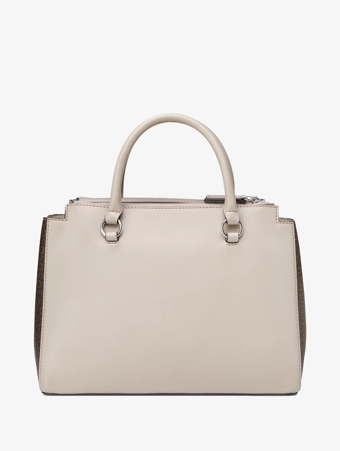 Phyllis Satchel Bag - Taupe - Image 4