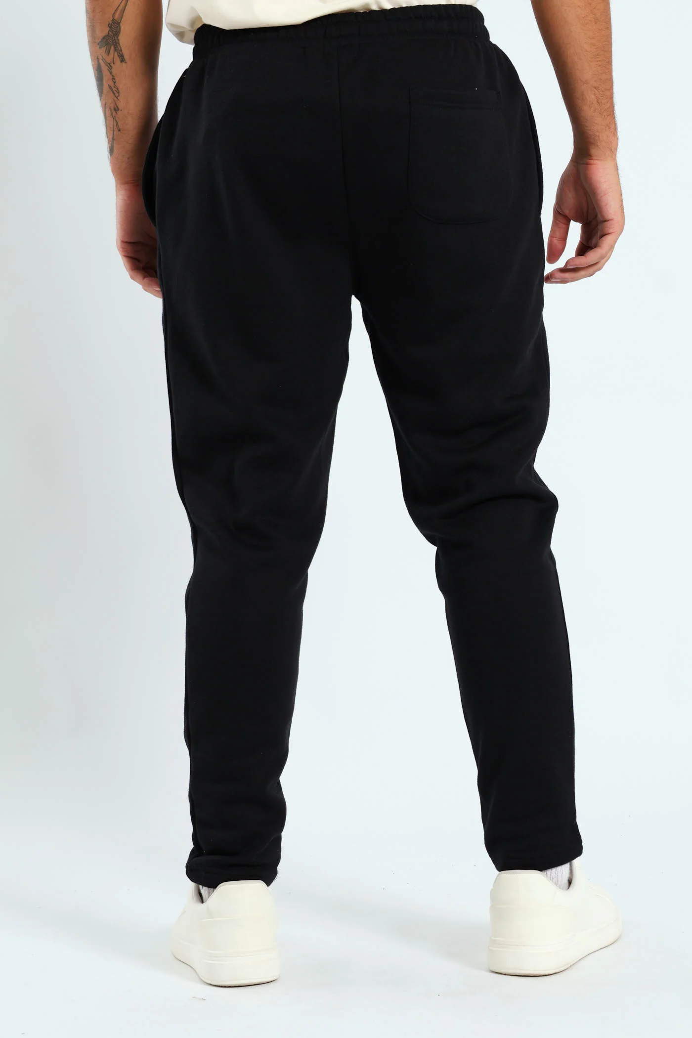 Pin Tuck Jogger - Black - Image 3