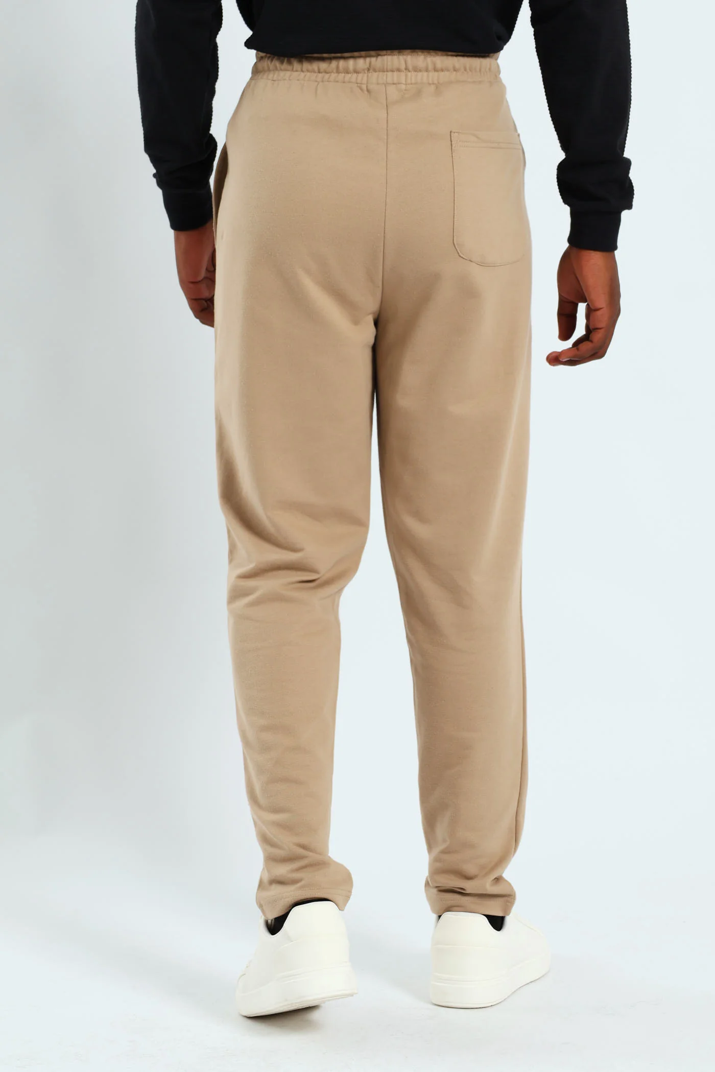 Pin Tuck Jogger - Taupe - Image 3