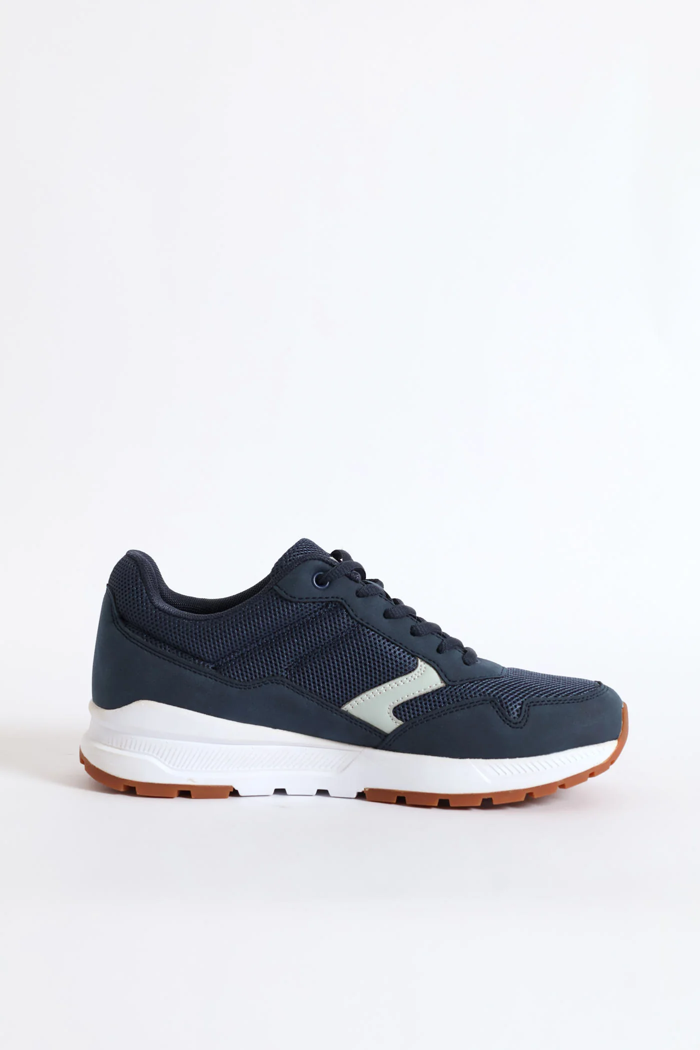 Pine Retro Trainer - Navy - Image 3