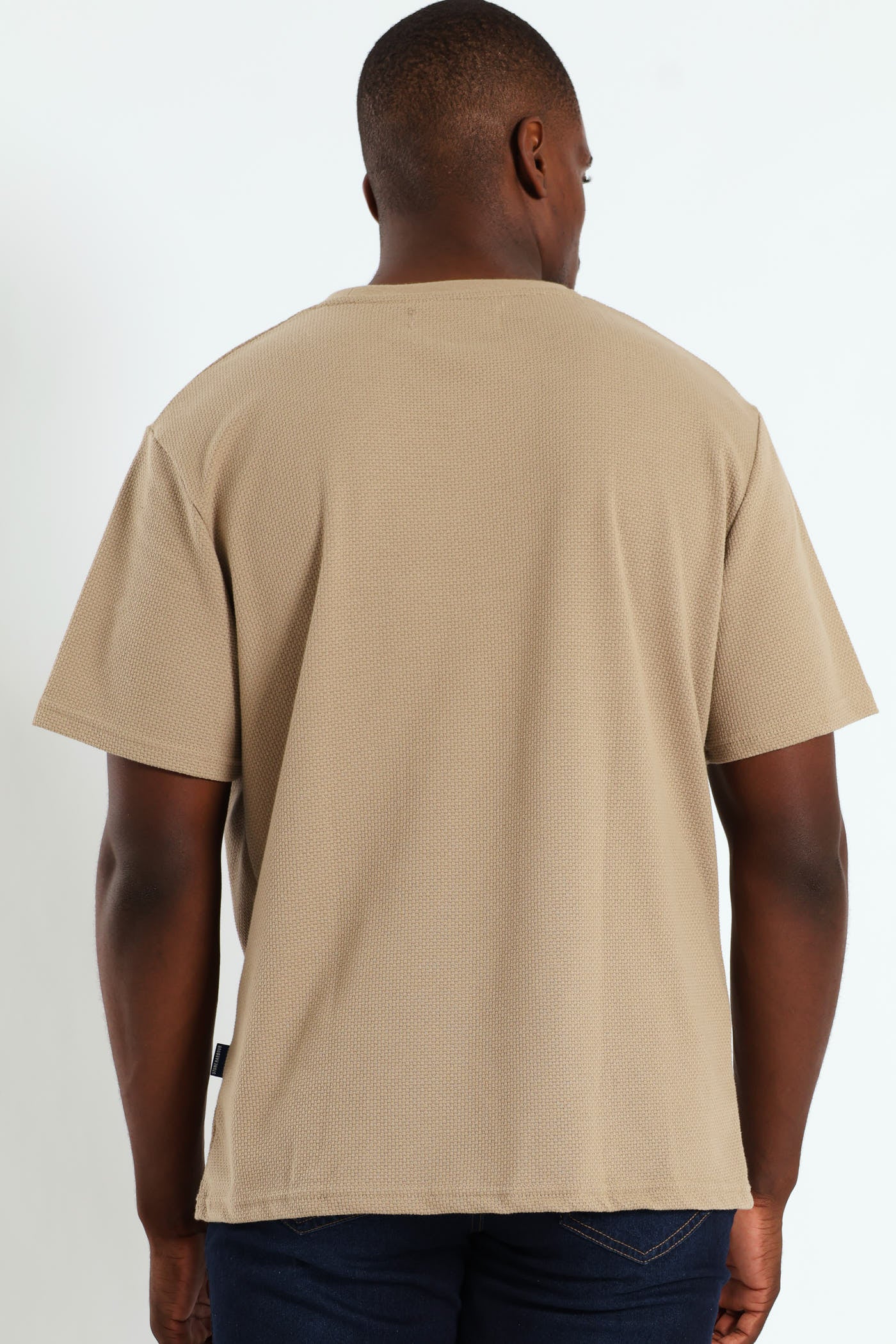 Pineapple Surf Int Crew Tee - Light Stone - Image 4