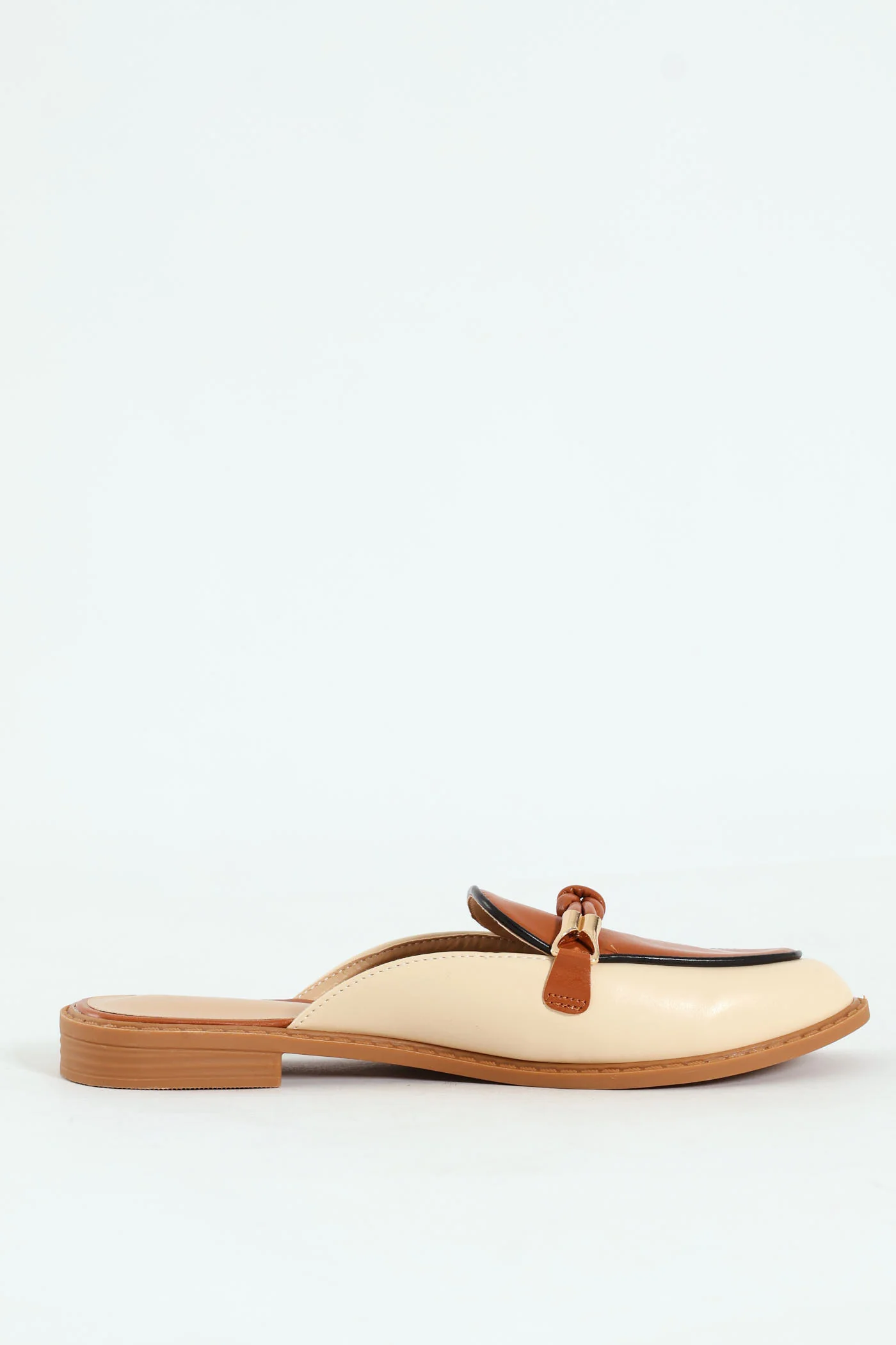 Piped Push In Loafer Rope Trim - Beige - Image 4