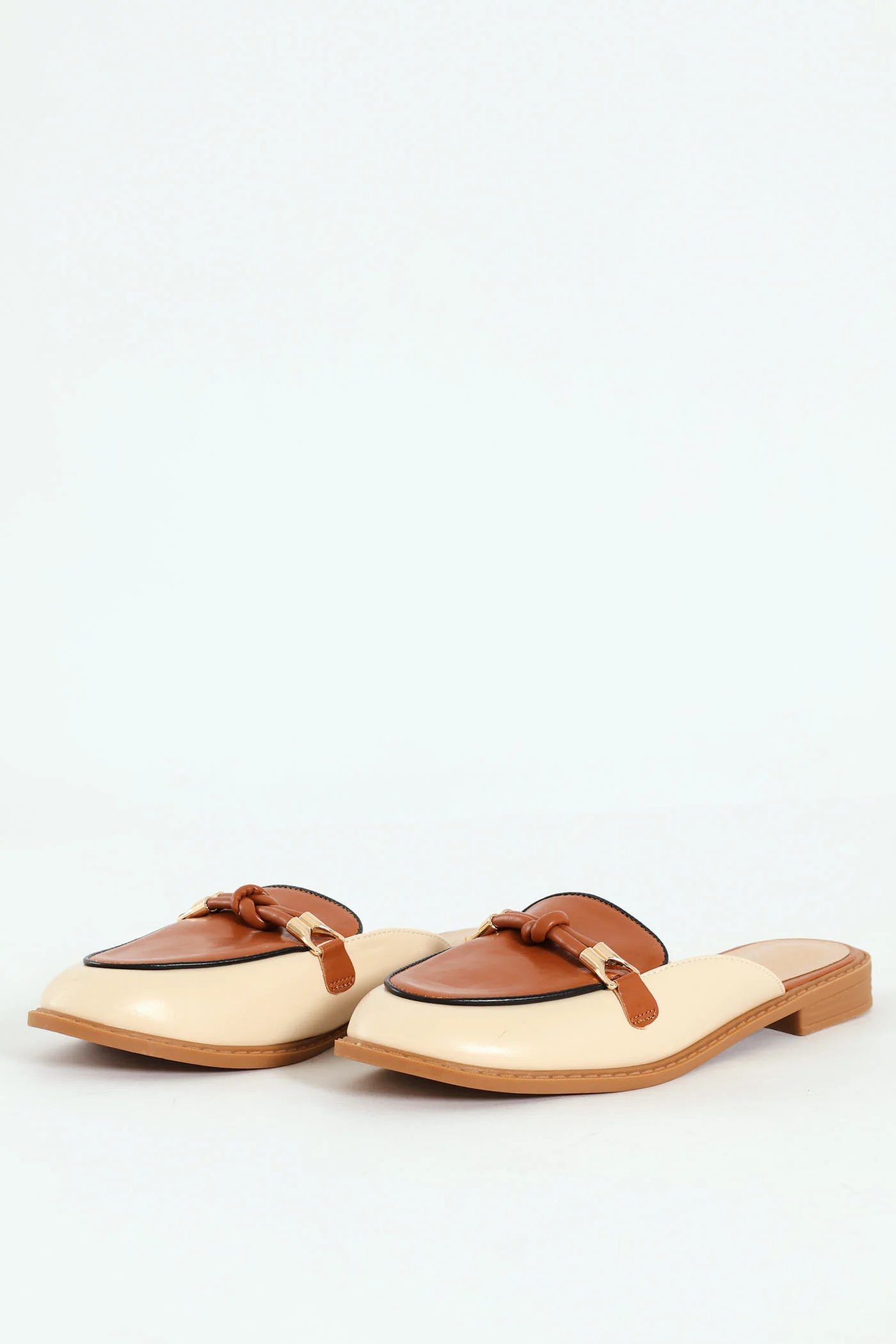 Piped Push In Loafer Rope Trim - Beige - Image 5