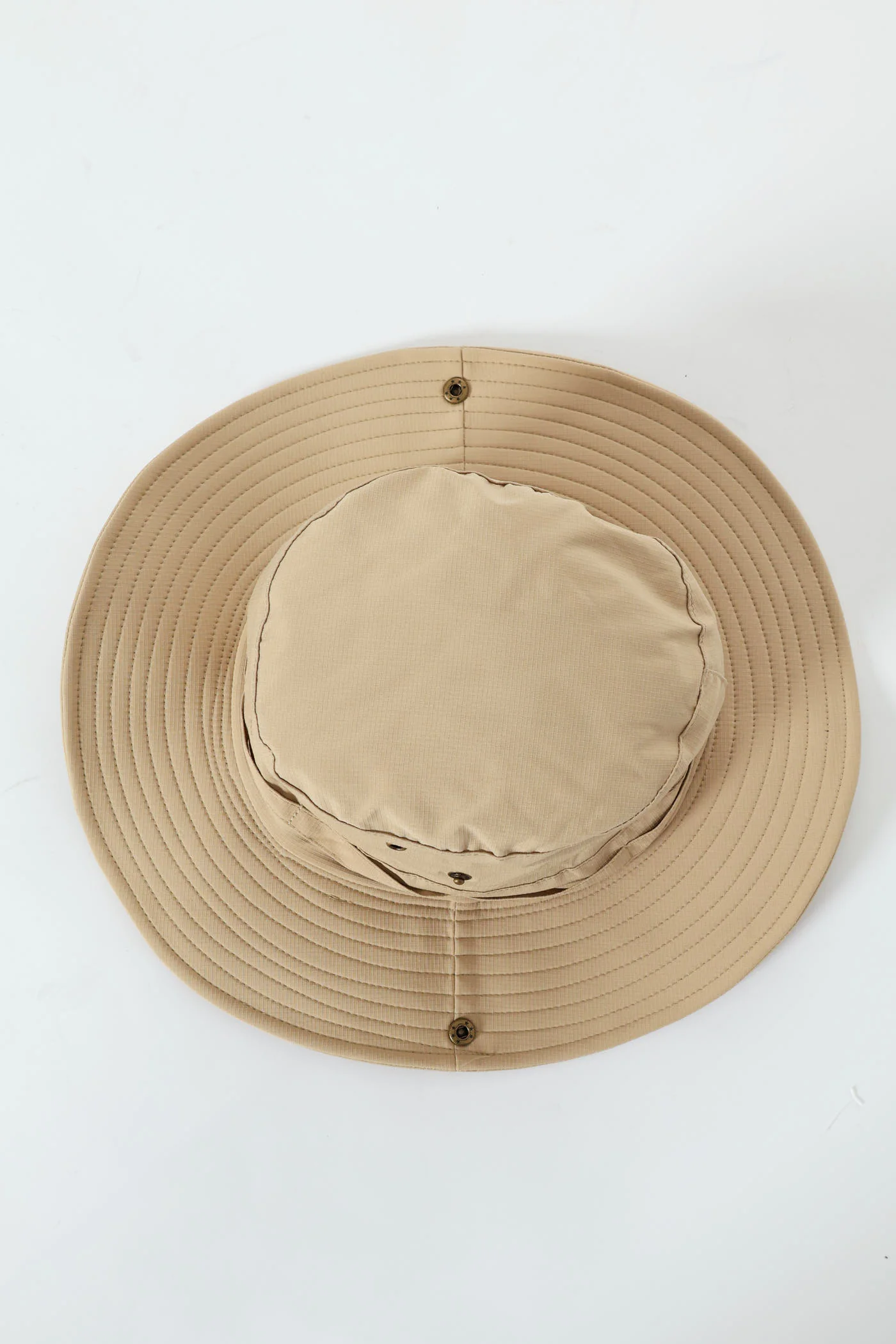 Pistol Drawstring Bucket Hat - Stone - Image 3