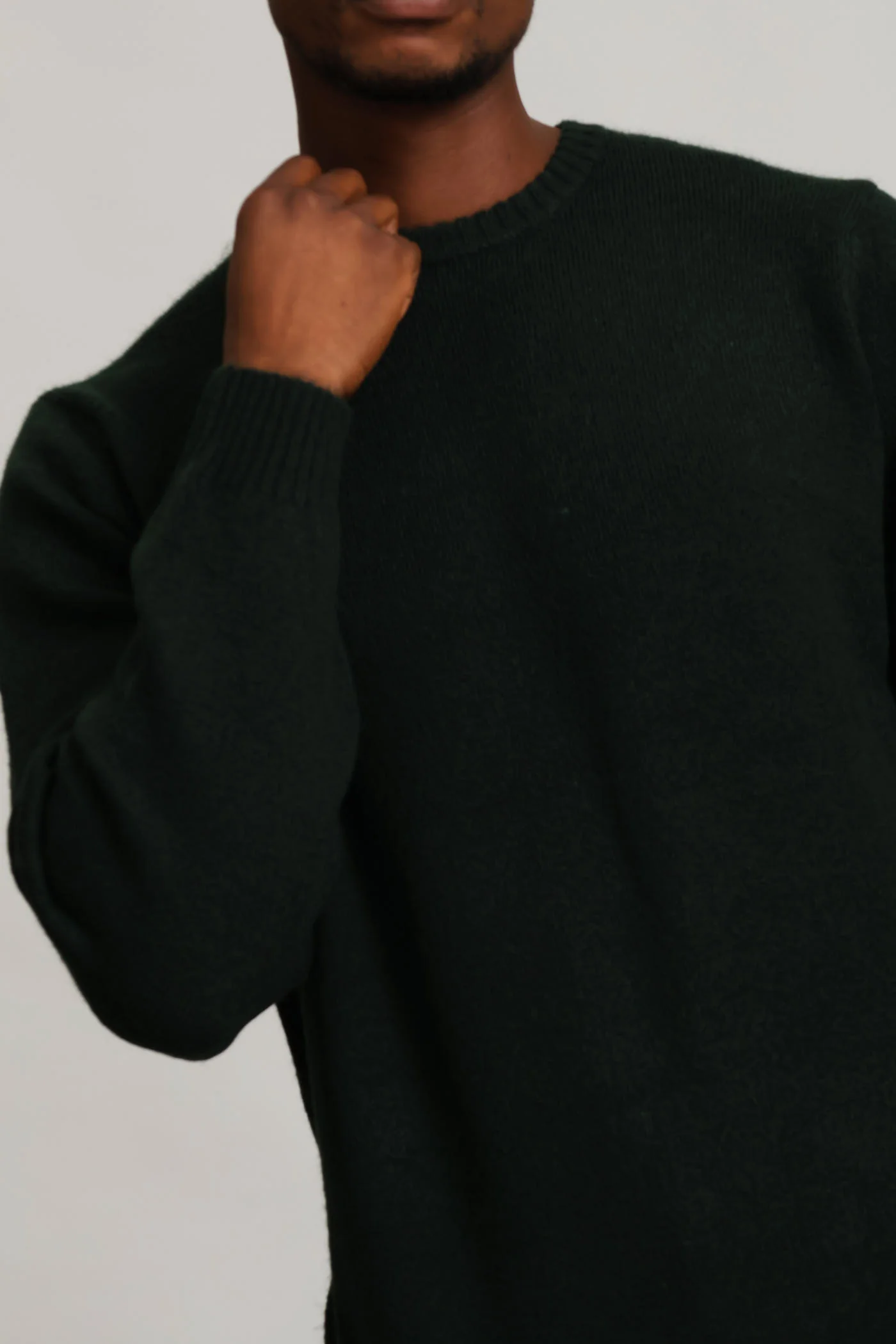Plain Crew Knitwear - Green - Image 2