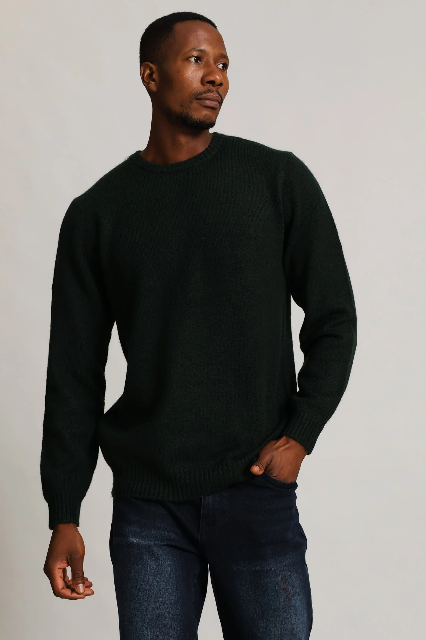 Plain Crew Knitwear - Green - Image 3
