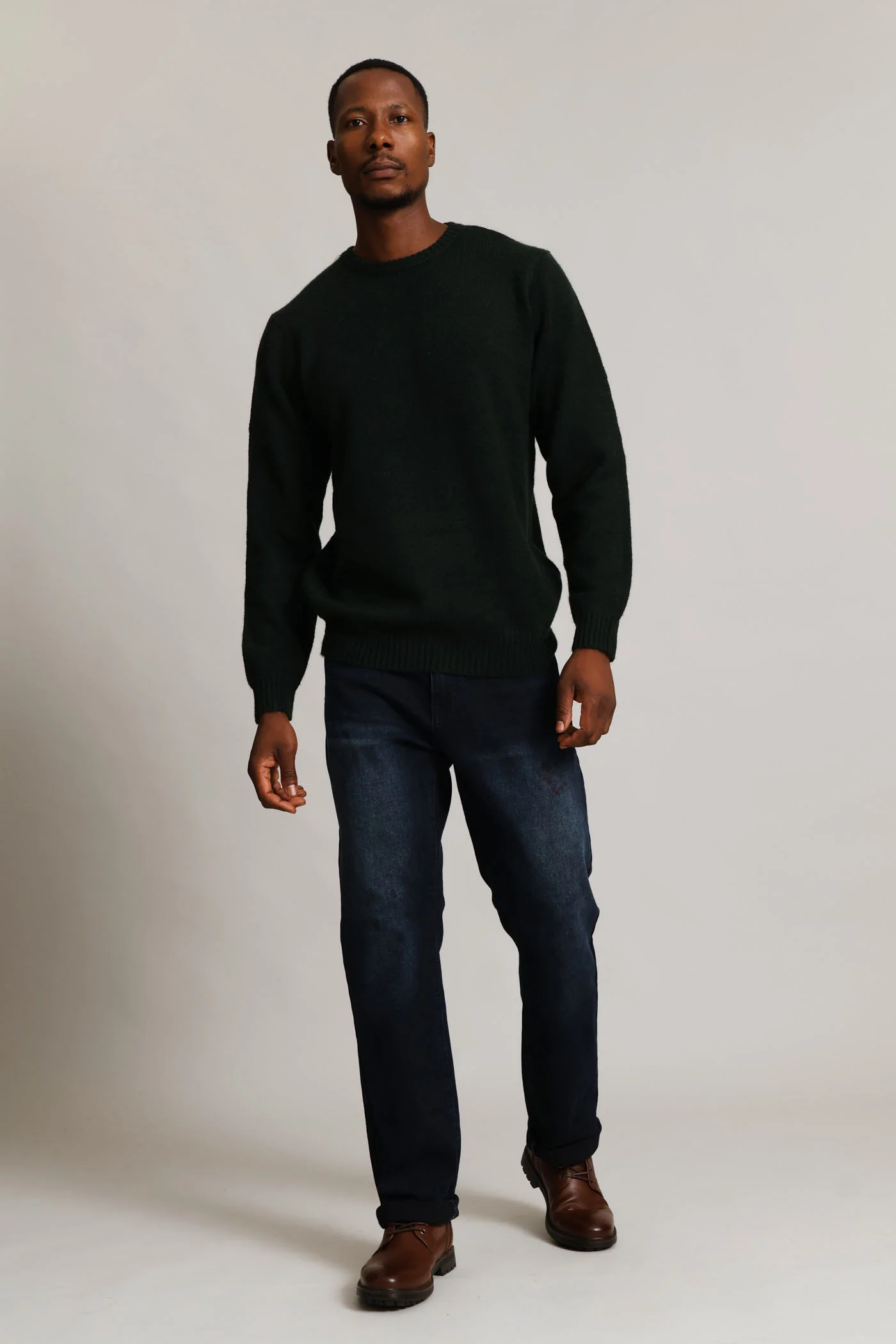 Plain Crew Knitwear - Green - Image 6