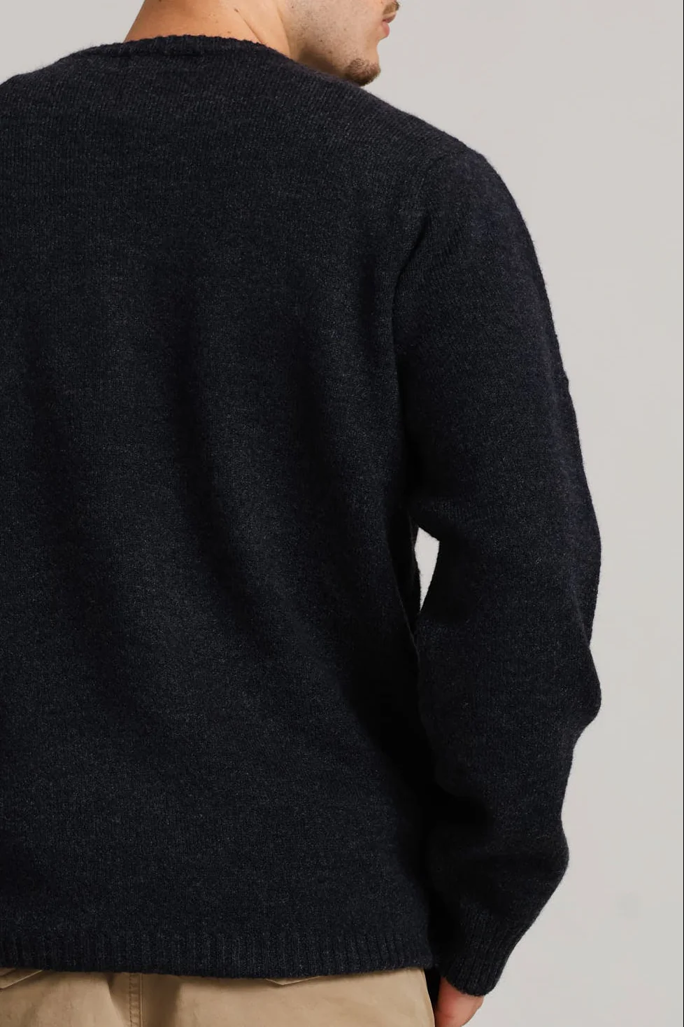 Plain Crew Knitwear - Navy - Image 3
