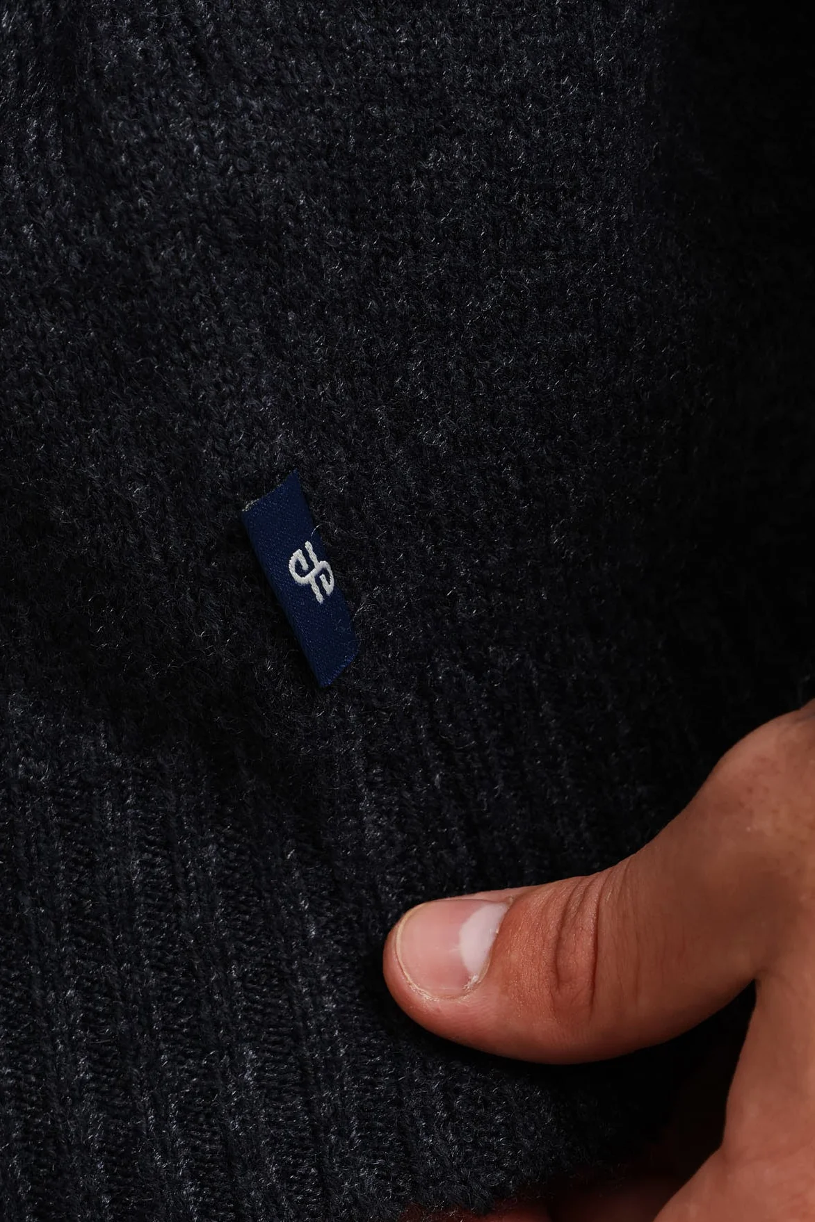 Plain Crew Knitwear - Navy - Image 5