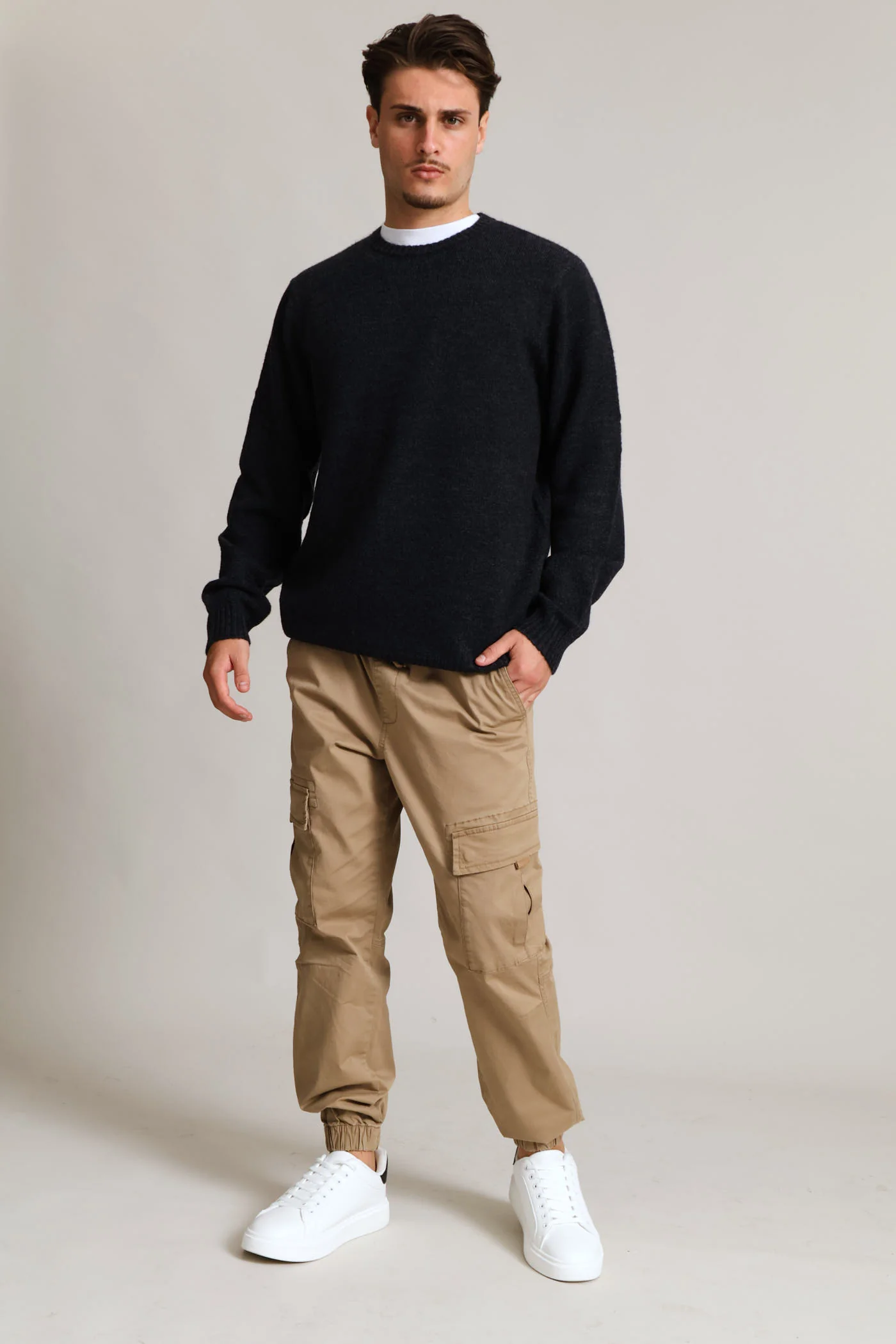 Plain Crew Knitwear - Navy - Image 6