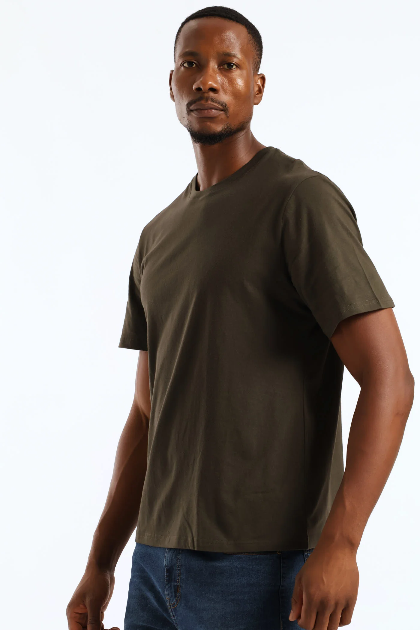 Plain Crew Tee - Fatigue - Image 3