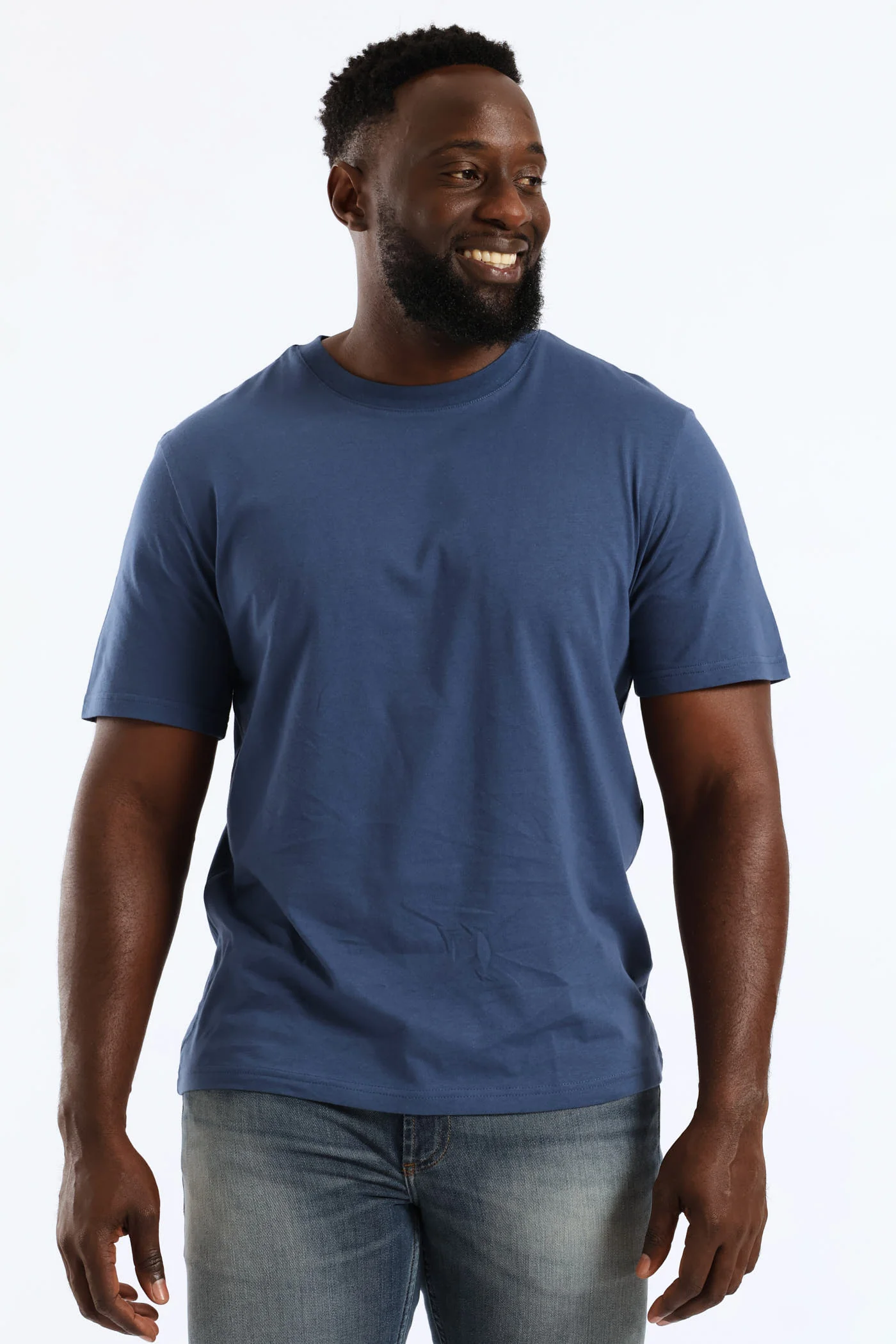 Plain Crew Tee - Teal - Image 3