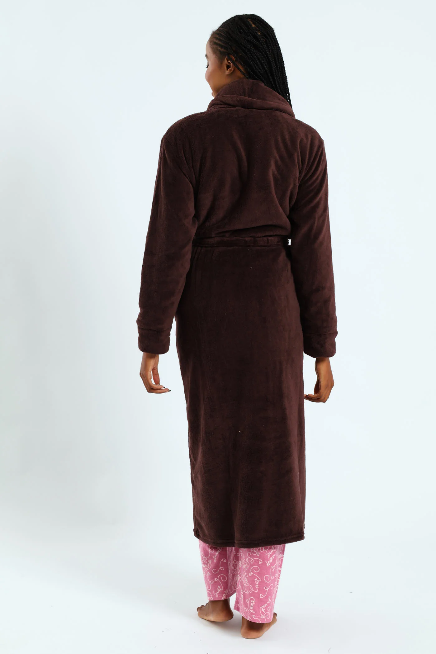 Plain Gown - Chocolate - Image 4